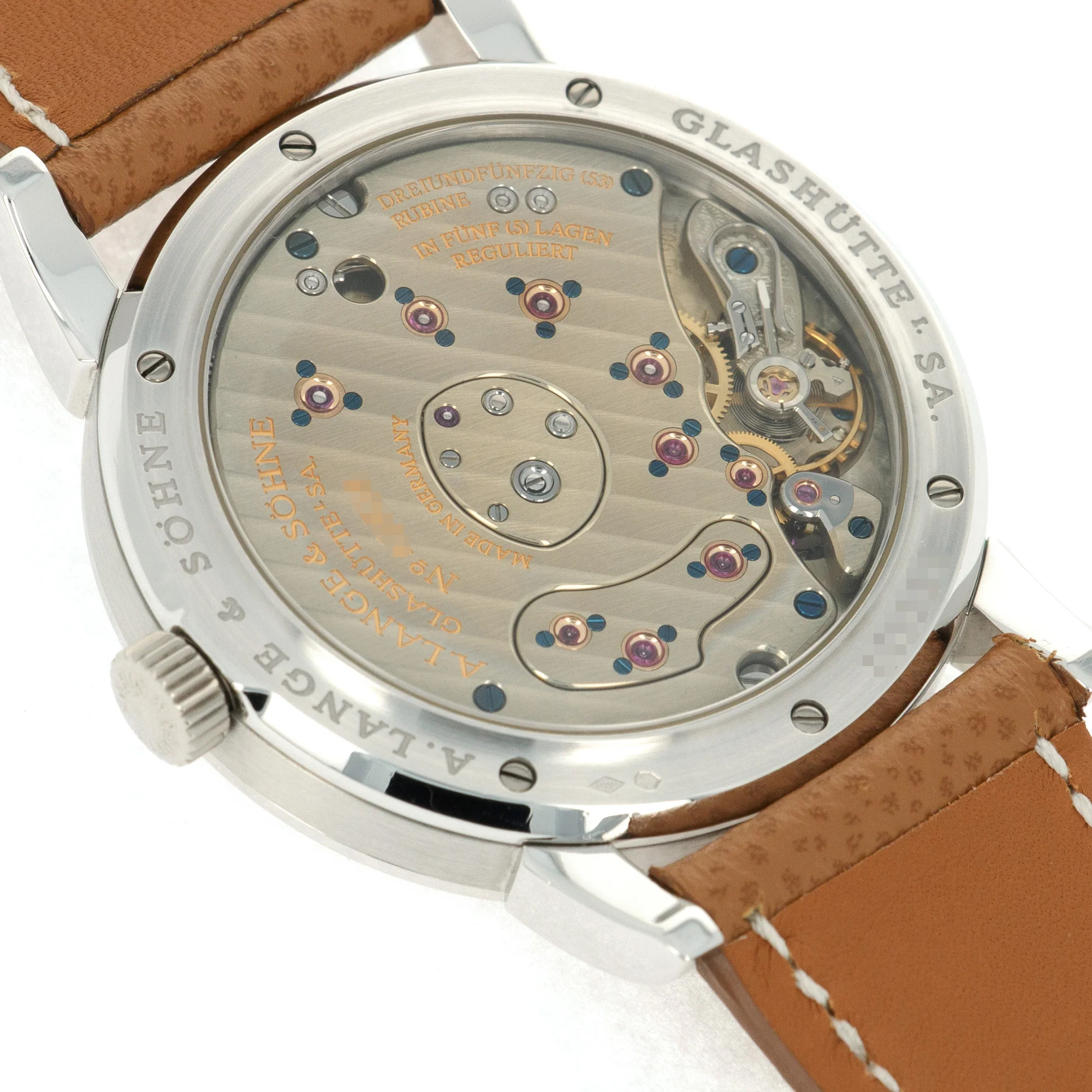 A. Lange & Sohne Platinum Darth Lange 1 Ref. 101.035 - Image 5