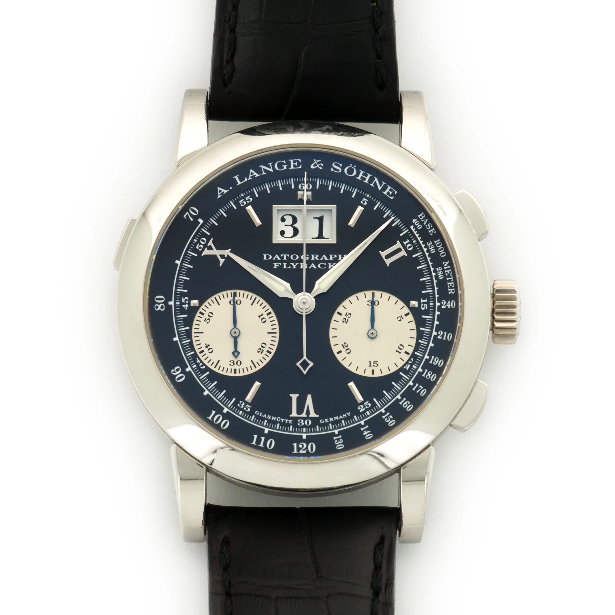 A. Lange & Sohne Platinum Datograph Watch Ref. 403.035