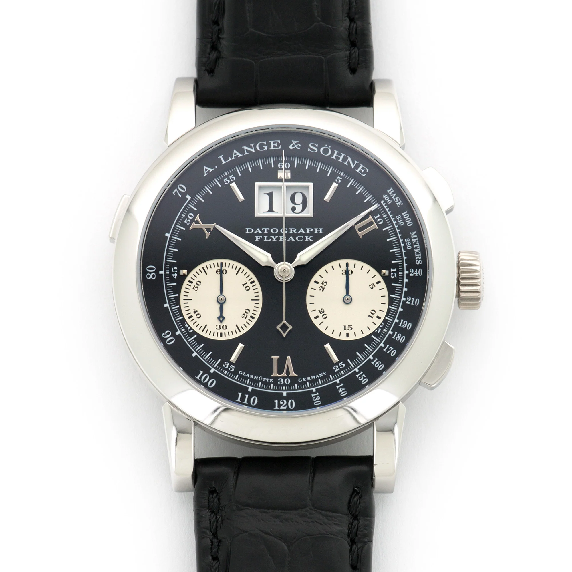 A. Lange & Sohne Platinum Datograph Watch Ref. 403.035