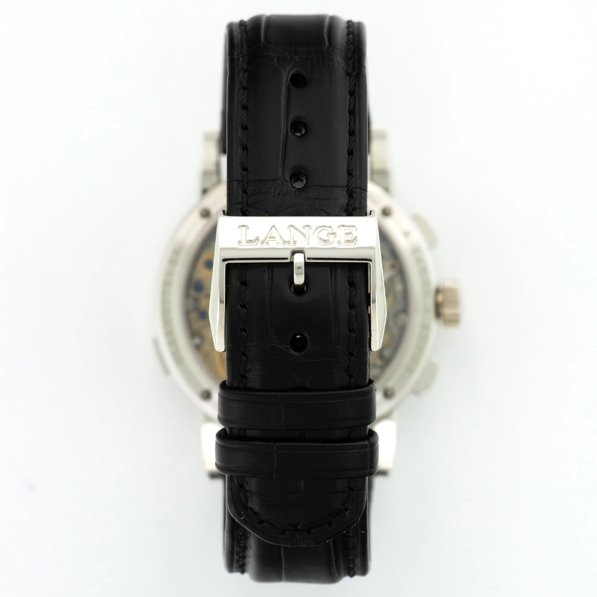 A. Lange & Sohne Platinum Datograph Watch Ref. 403.035 - Image 5