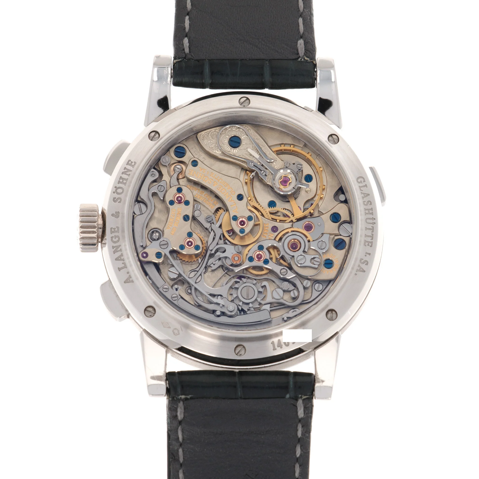 A. Lange & Sohne Platinum Datograph Watch Ref. 403.035 - Image 4