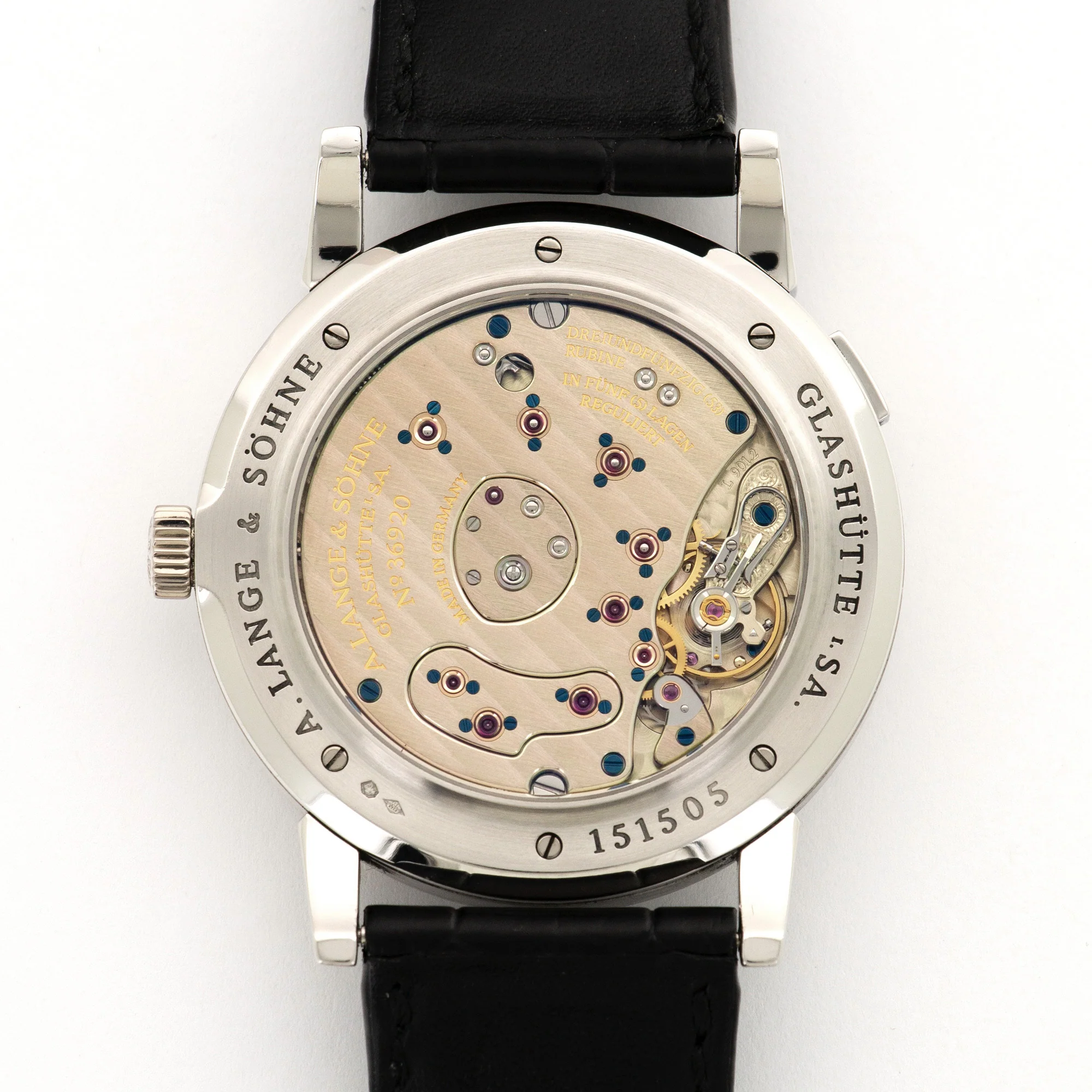 A. Lange & Sohne Platinum Grand Lange 1 Watch Ref. 117.025 - Image 4