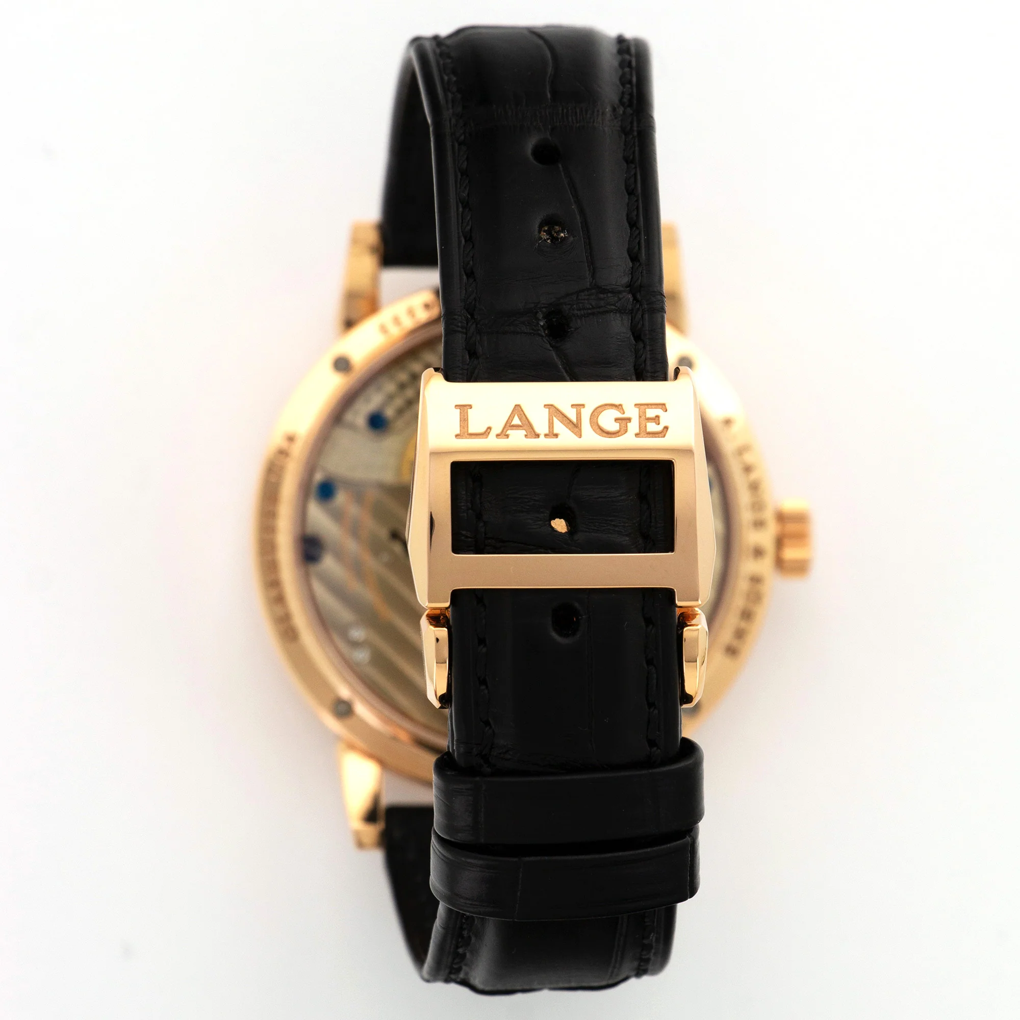 A. Lange & Sohne Rose Gold 1815 Tourbillon Watch Ref. 730.032 - Image 5
