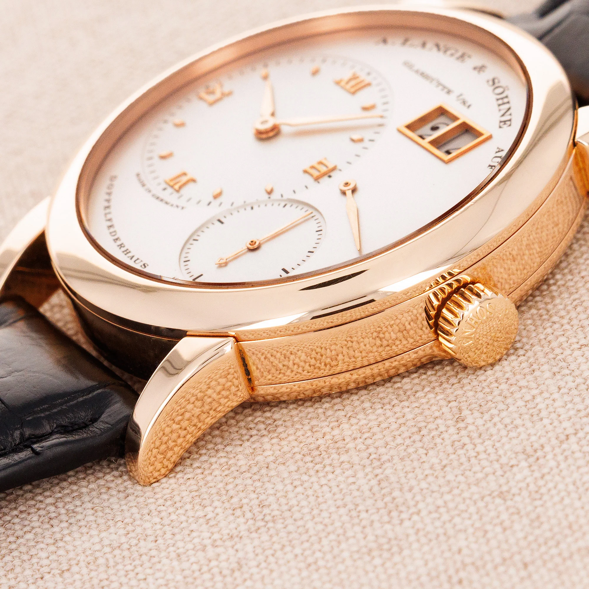 A. Lange & Sohne Rose Gold Lange 1 Ref. 101.032 - Image 3