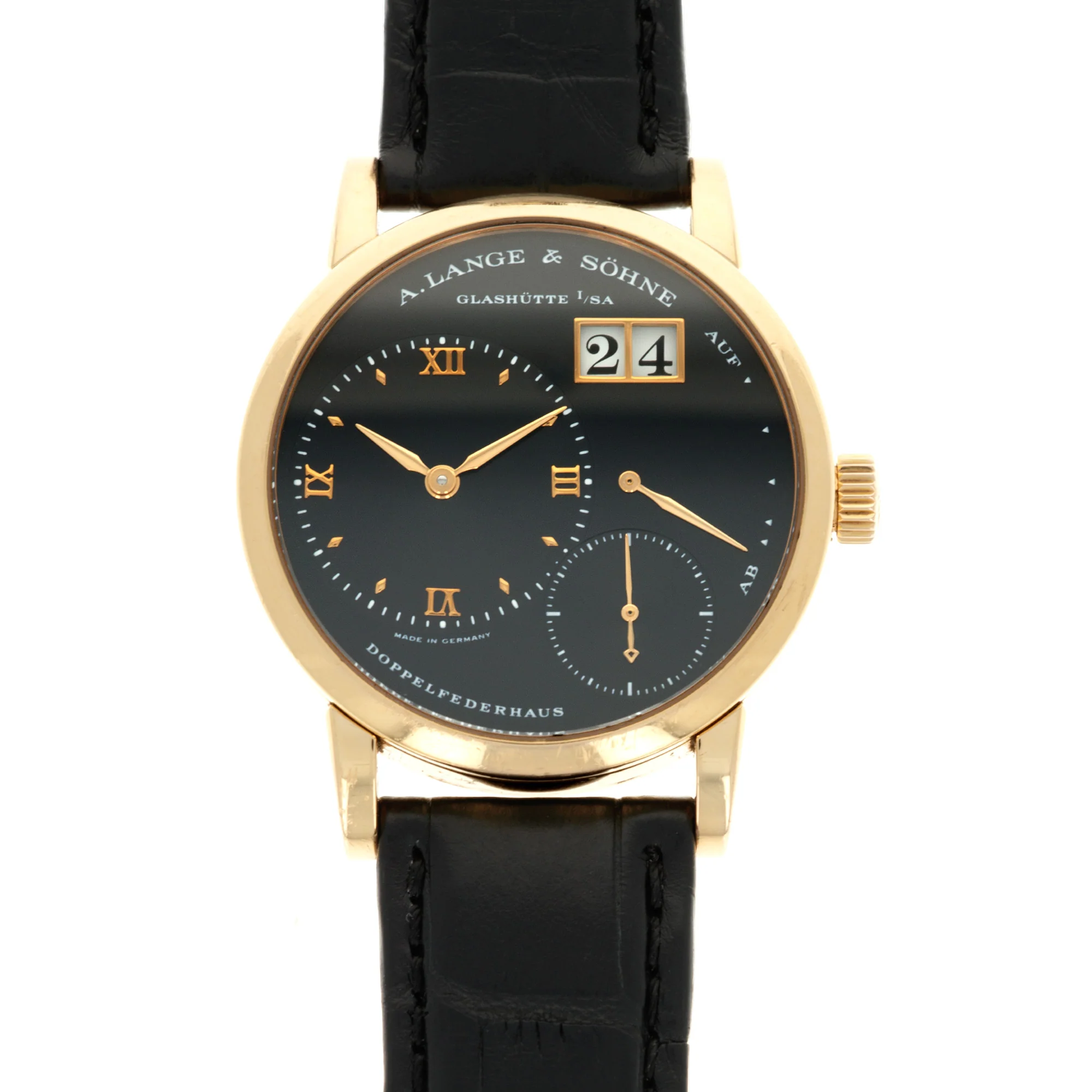 A. Lange & Sohne Rose Gold Lange 1 Ref. 111.031