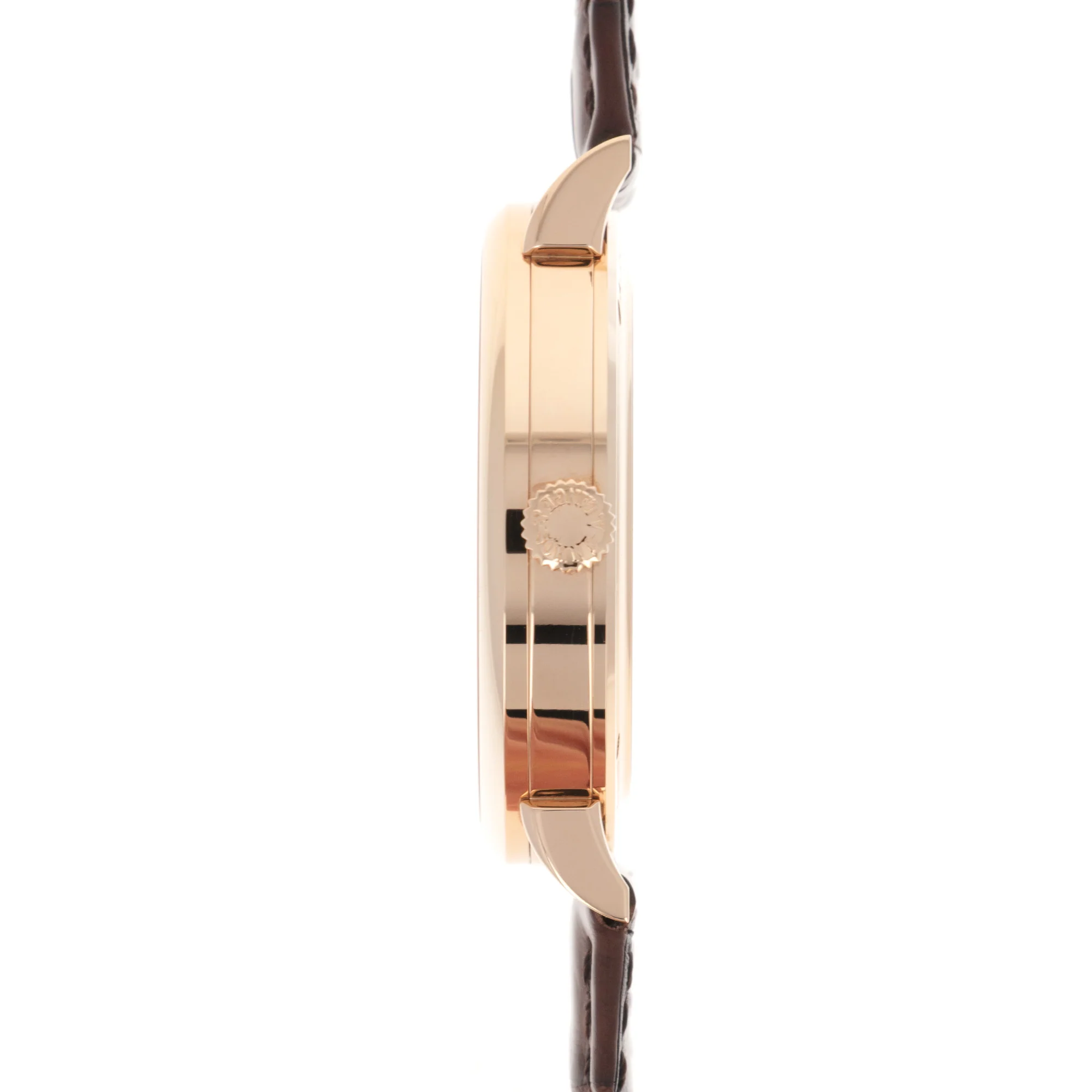 A Lange & Sohne Rose Gold Saxonia Dual Time Watch Ref. 385.032 - Image 3
