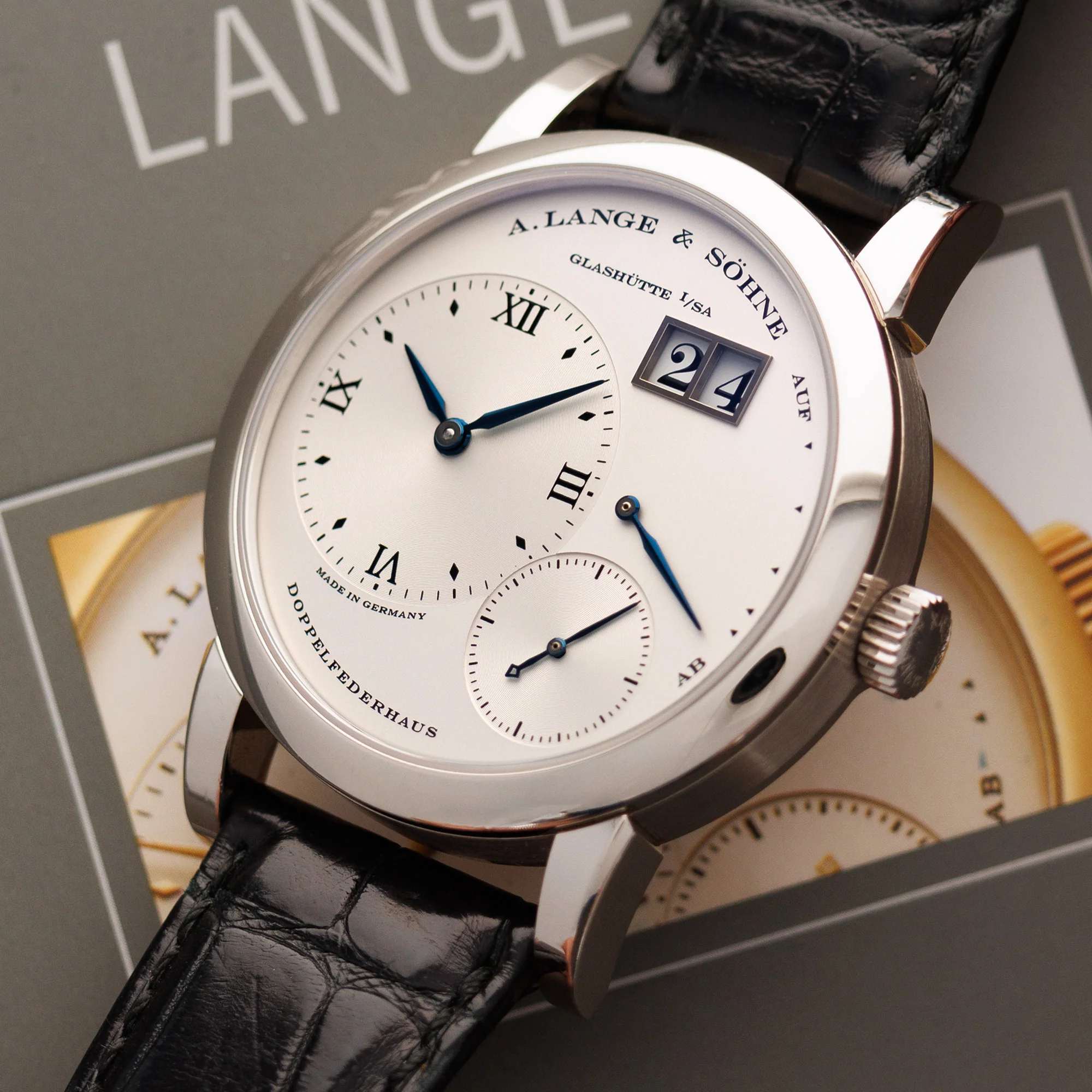A. Lange & Sohne White Gold Lange 1 101.027x - Image 2