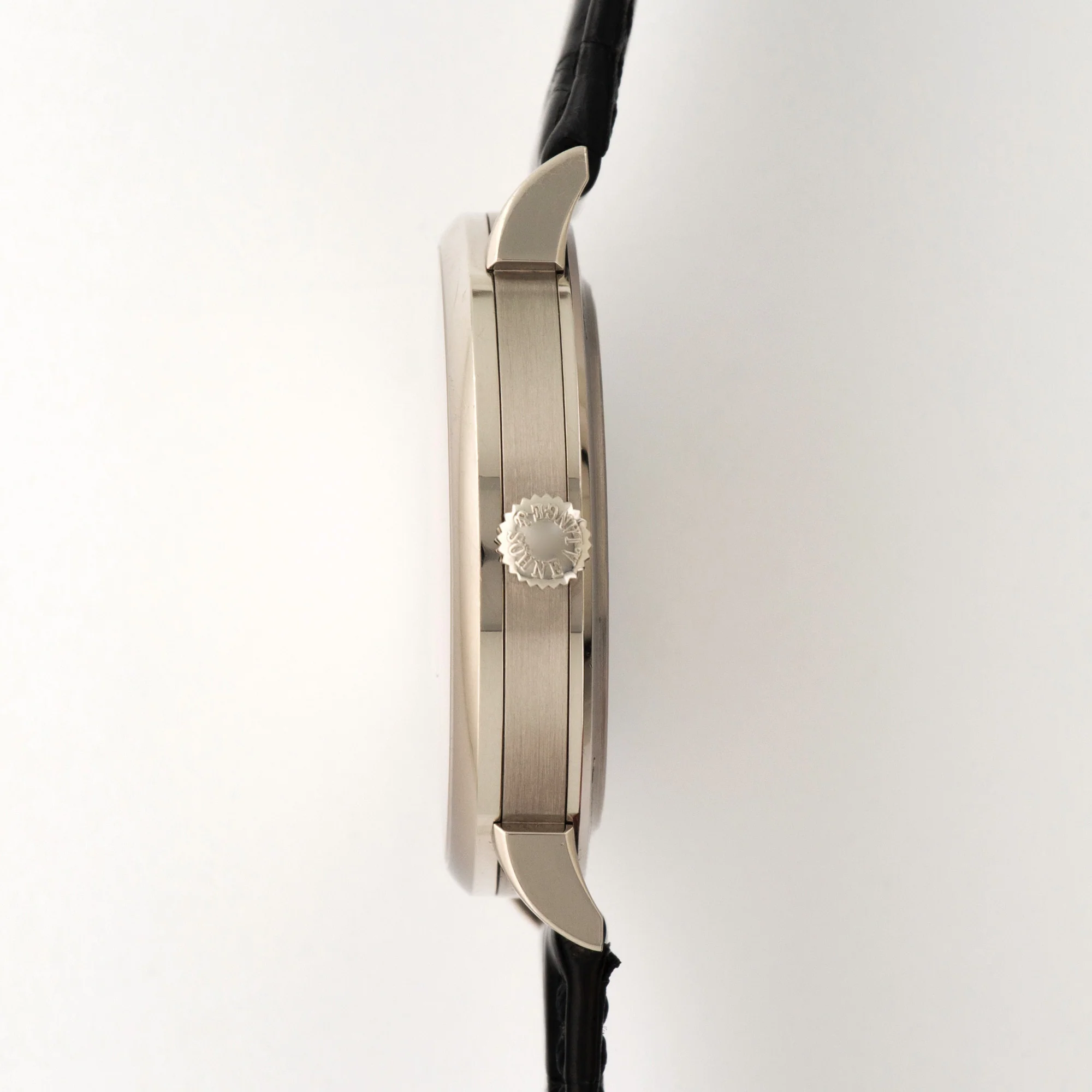 A. Lange & Sohne White Gold Saxonia Dual Time Watch Ref. 385.026 - Image 3