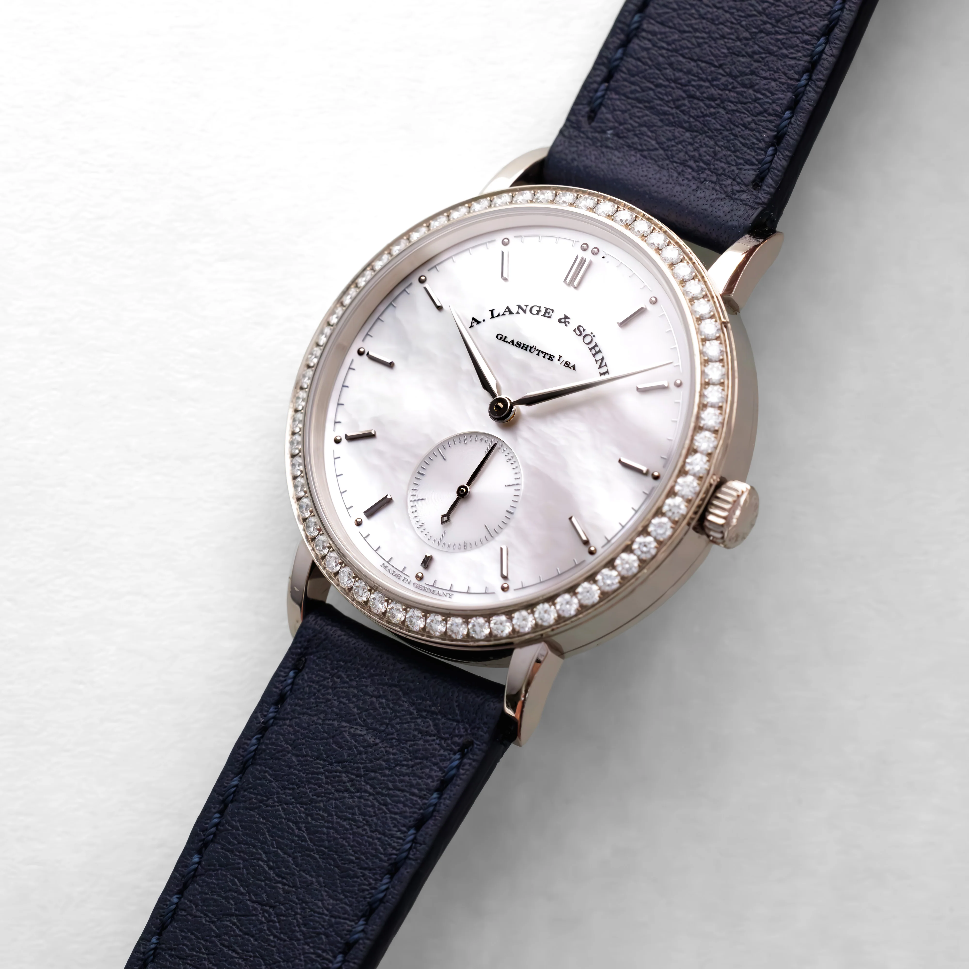A. Lange & Sohne White Gold Saxonia Ref. 878.029 - Image 2