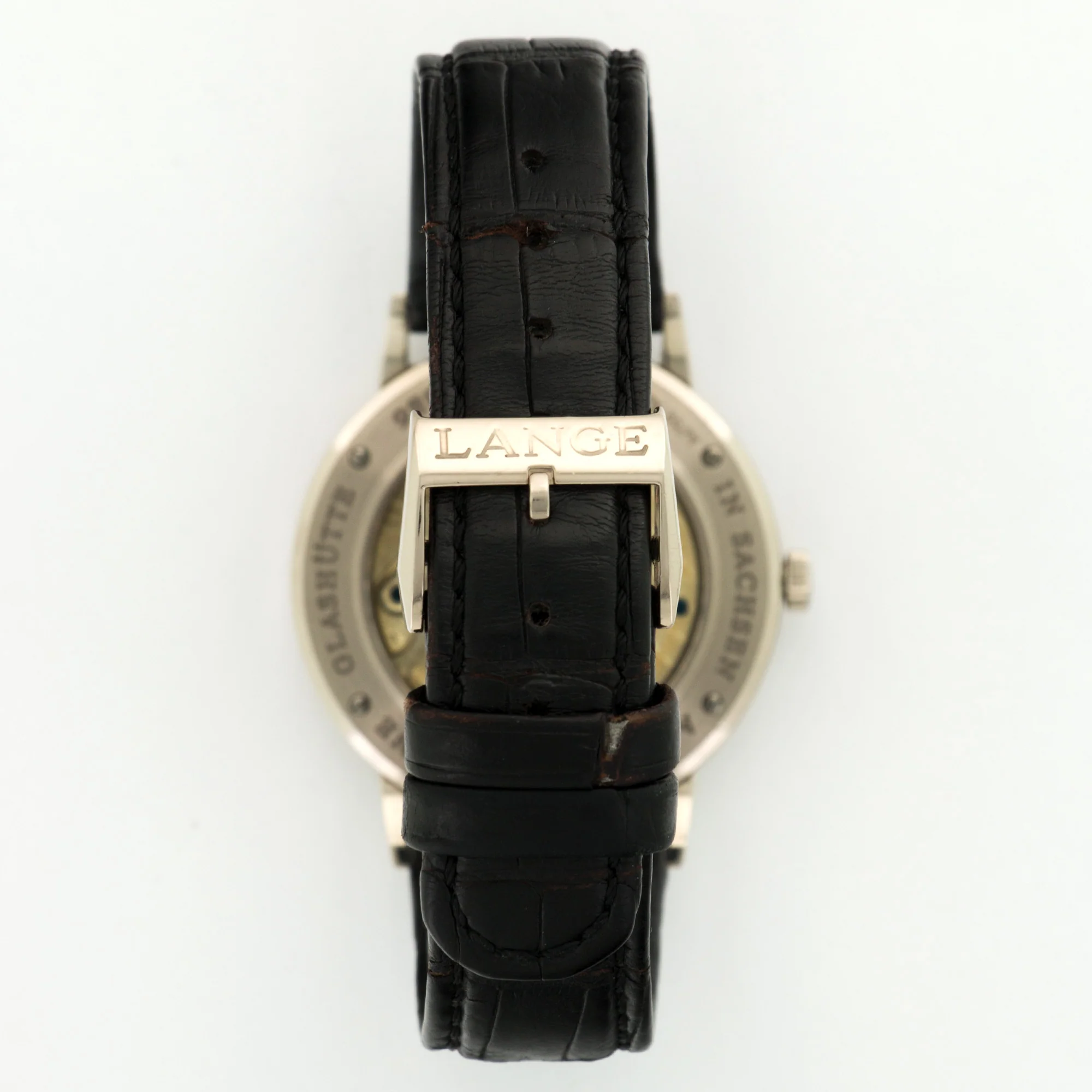 A. Lange & Sohne White Gold Saxonia Watch Ref. 216.026 - Image 5
