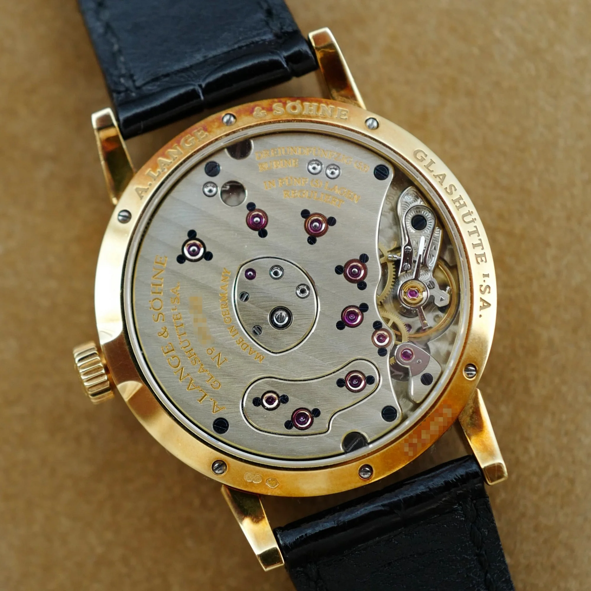 A. Lange & Sohne Yellow Gold Little Lange 1 Ref. 111.021 - Image 5