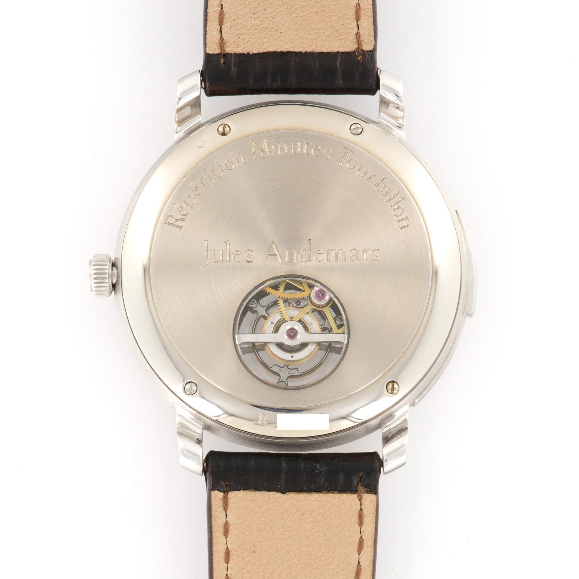 Audemars Piguet Jules Audemars Minute Repeater Tourbillon Watch Ref. 25858 - Image 4