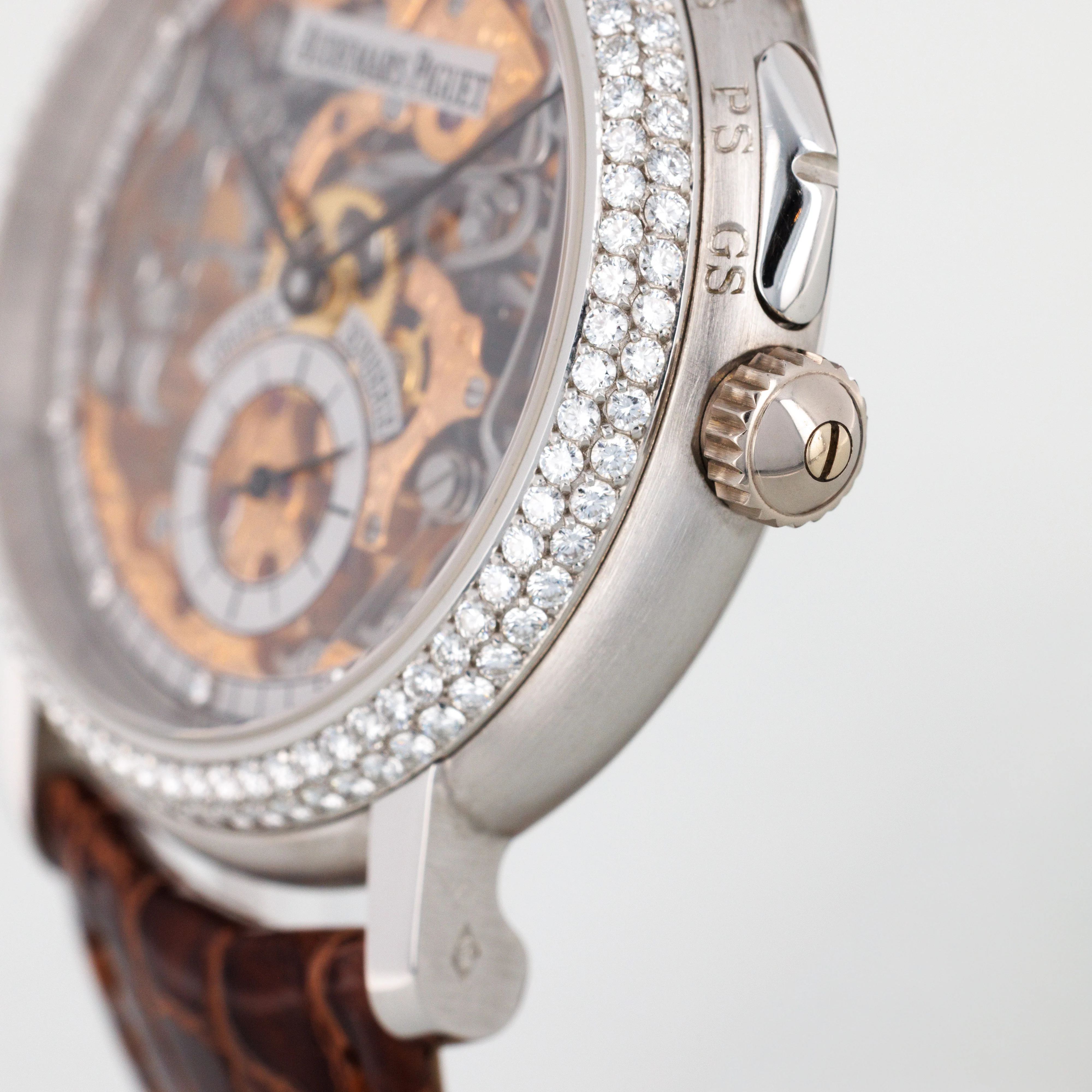 Audemars Piguet Platinum Grand Sonnerie Skeleton Watch with Diamonds, Possibly Unique - Image 5