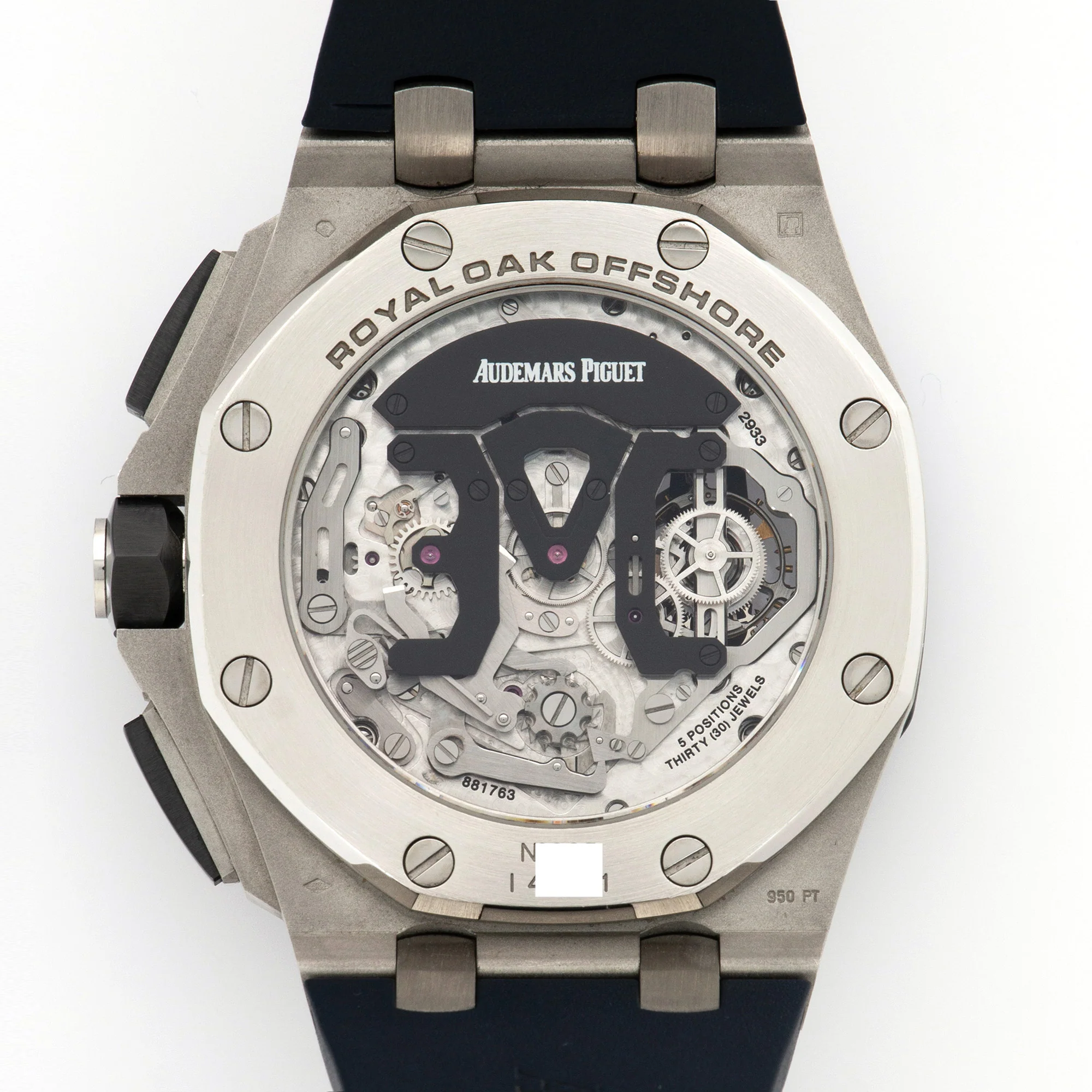 Audemars Piguet Platinum Royal Oak Offshore Tourbillon Watch Ref. 26388 - Image 4