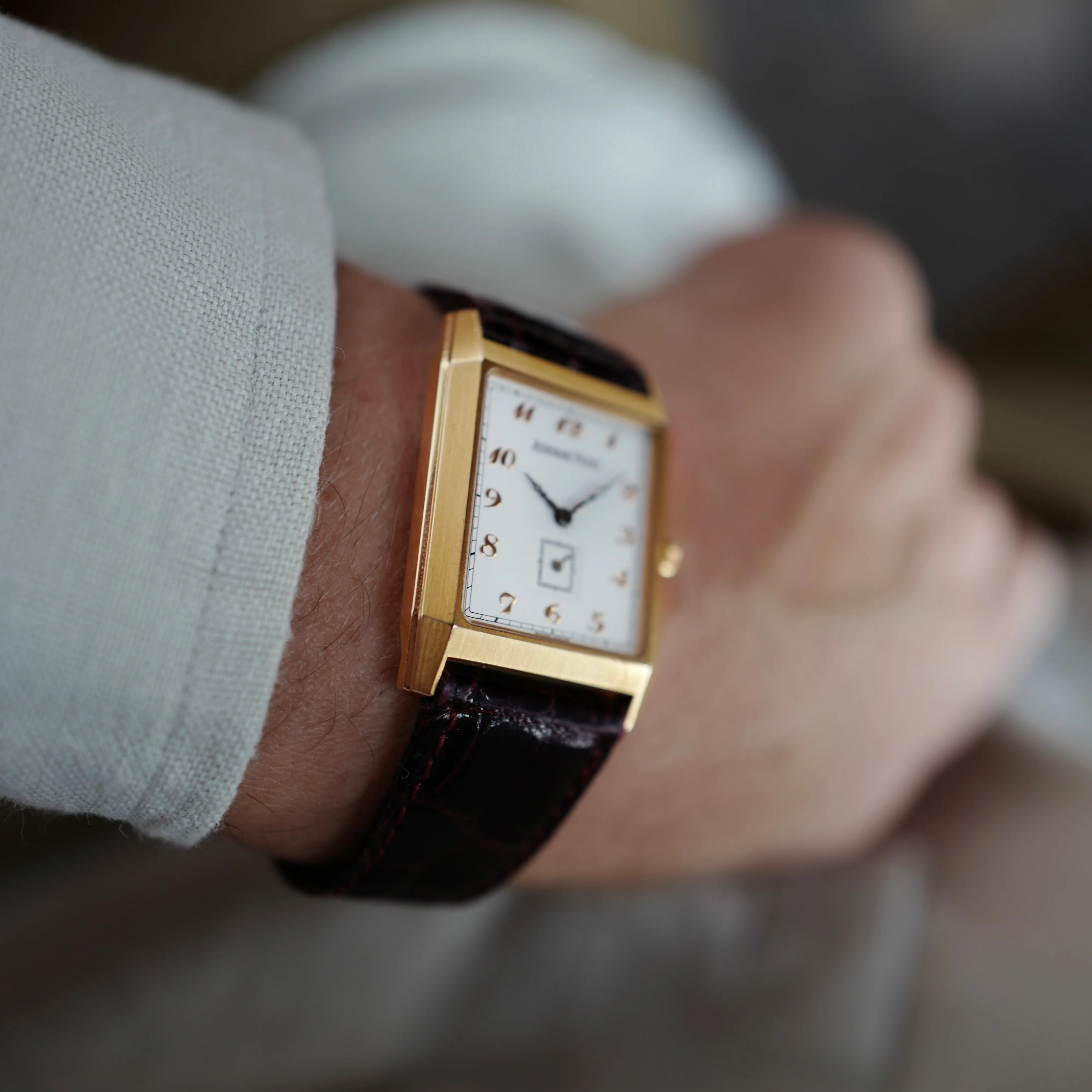 Audemars Piguet Rose Gold John Schaeffer Watch Ref. 4835 (NEW ARRIVAL) - Image 4