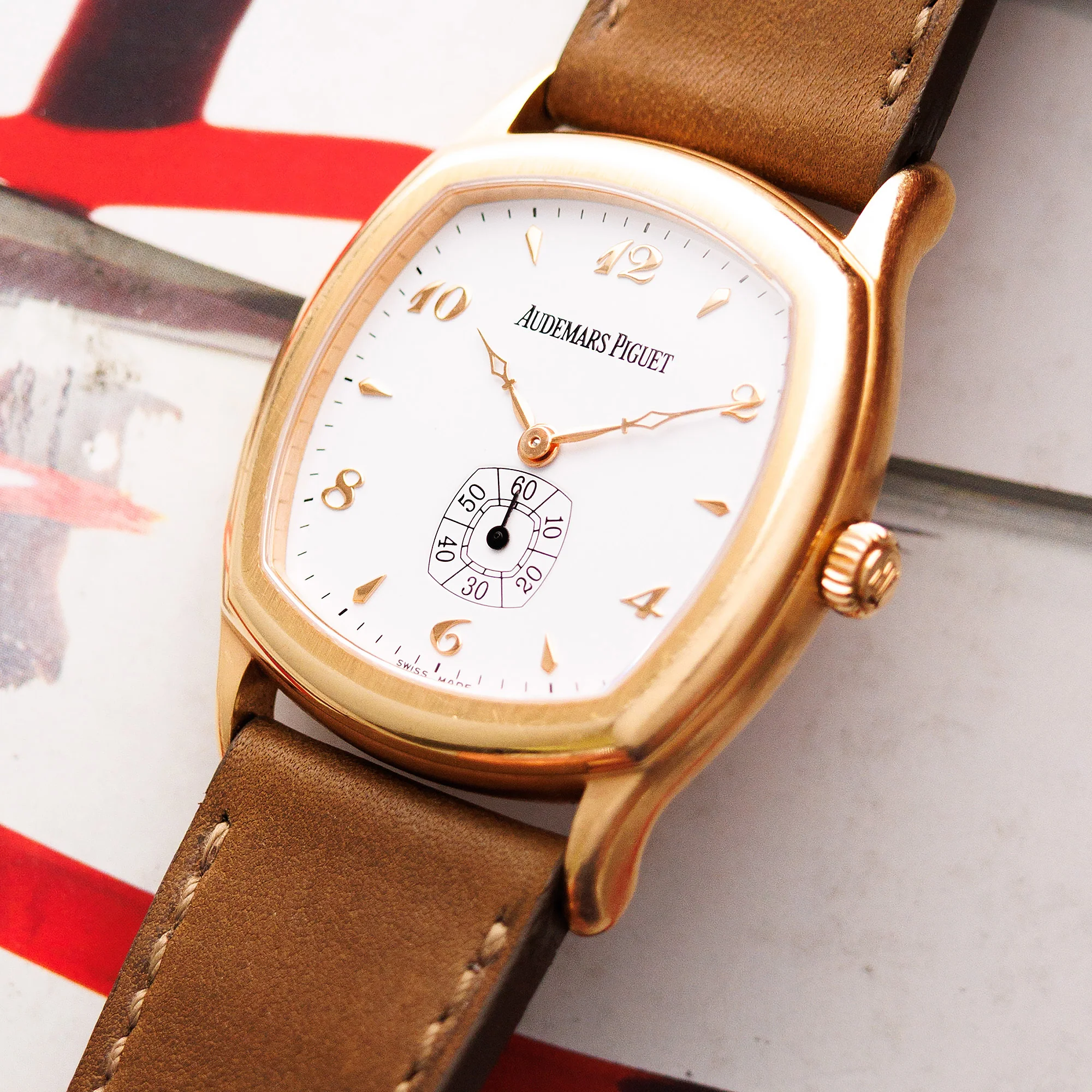 Audemars Piguet Rose Gold John Shaeffer Watch Ref. 4985OR, Anniversary Edition - Image 2