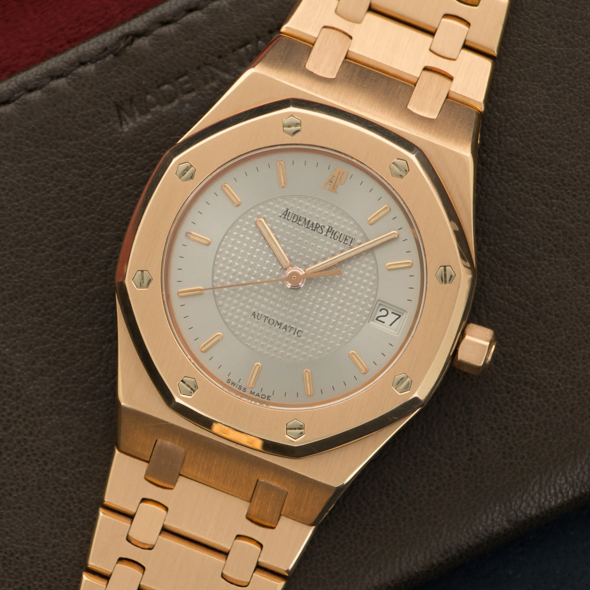 Audemars Piguet Rose Gold Royal Oak Nick Faldo Edition Watch - Image 2