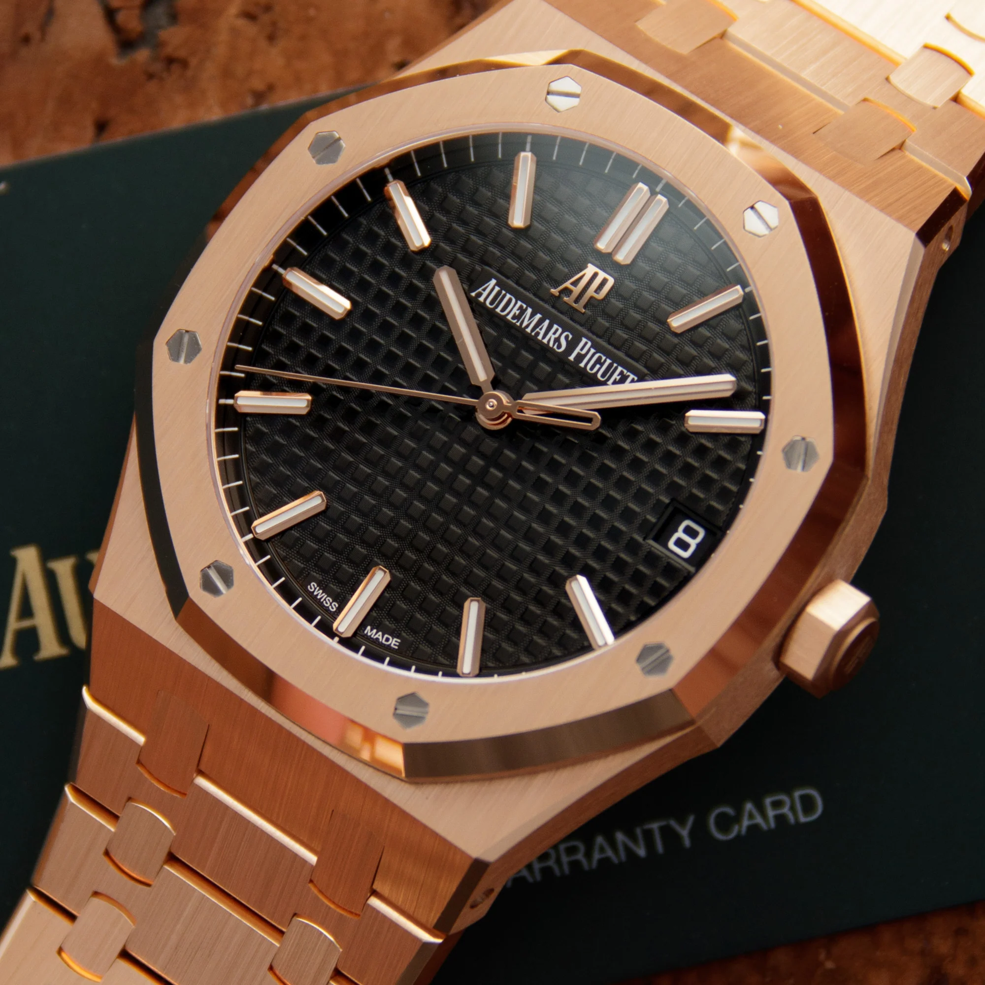 Audemars Piguet Rose Gold Royal Oak Ref. 15500OR - Image 2