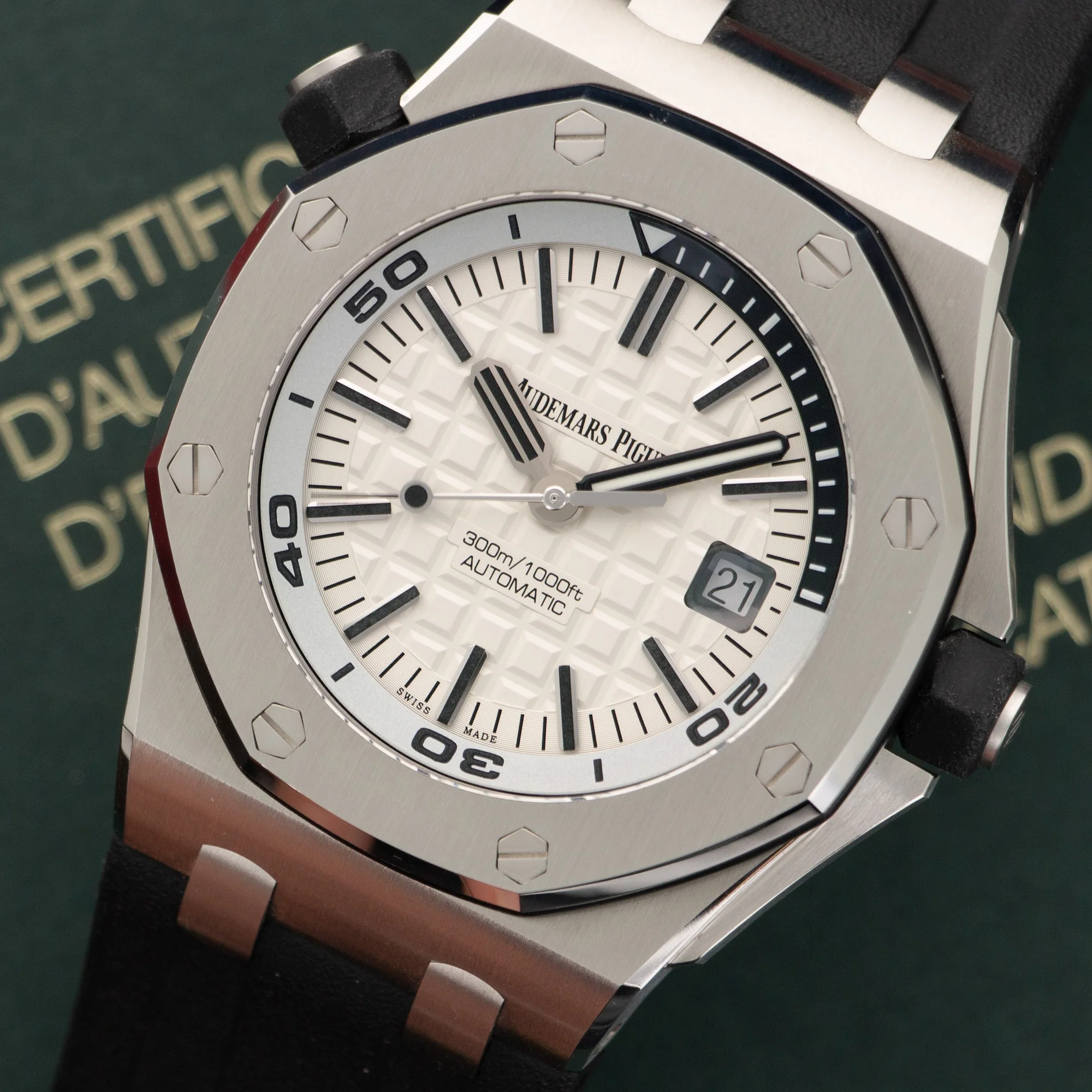 Audemars Piguet Royal Oak Offshore Diver Watch Ref. 15710 - Image 2