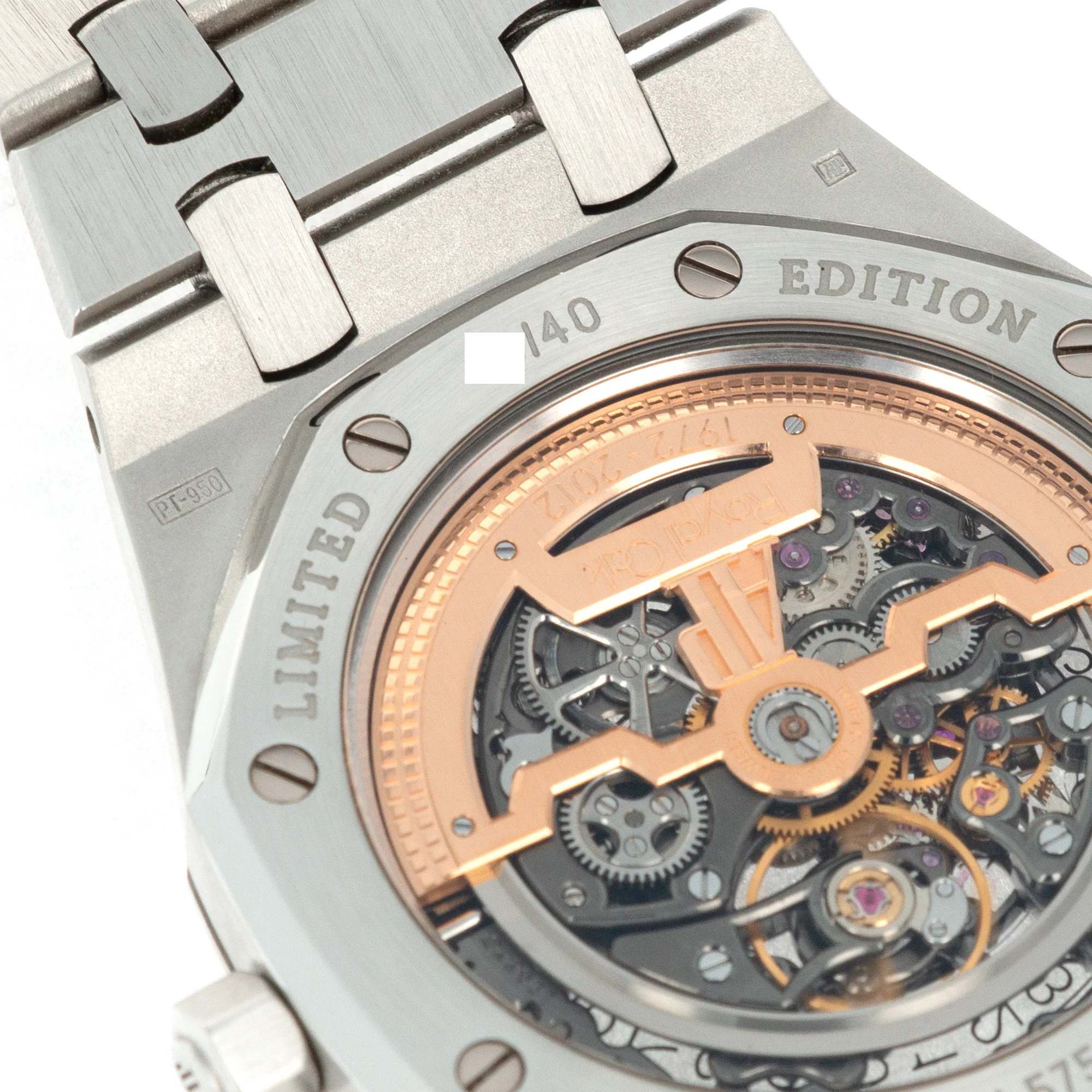 Audemars Piguet Royal Oak Platinum Skeletonized Watch, Ref. 15203 - Image 6