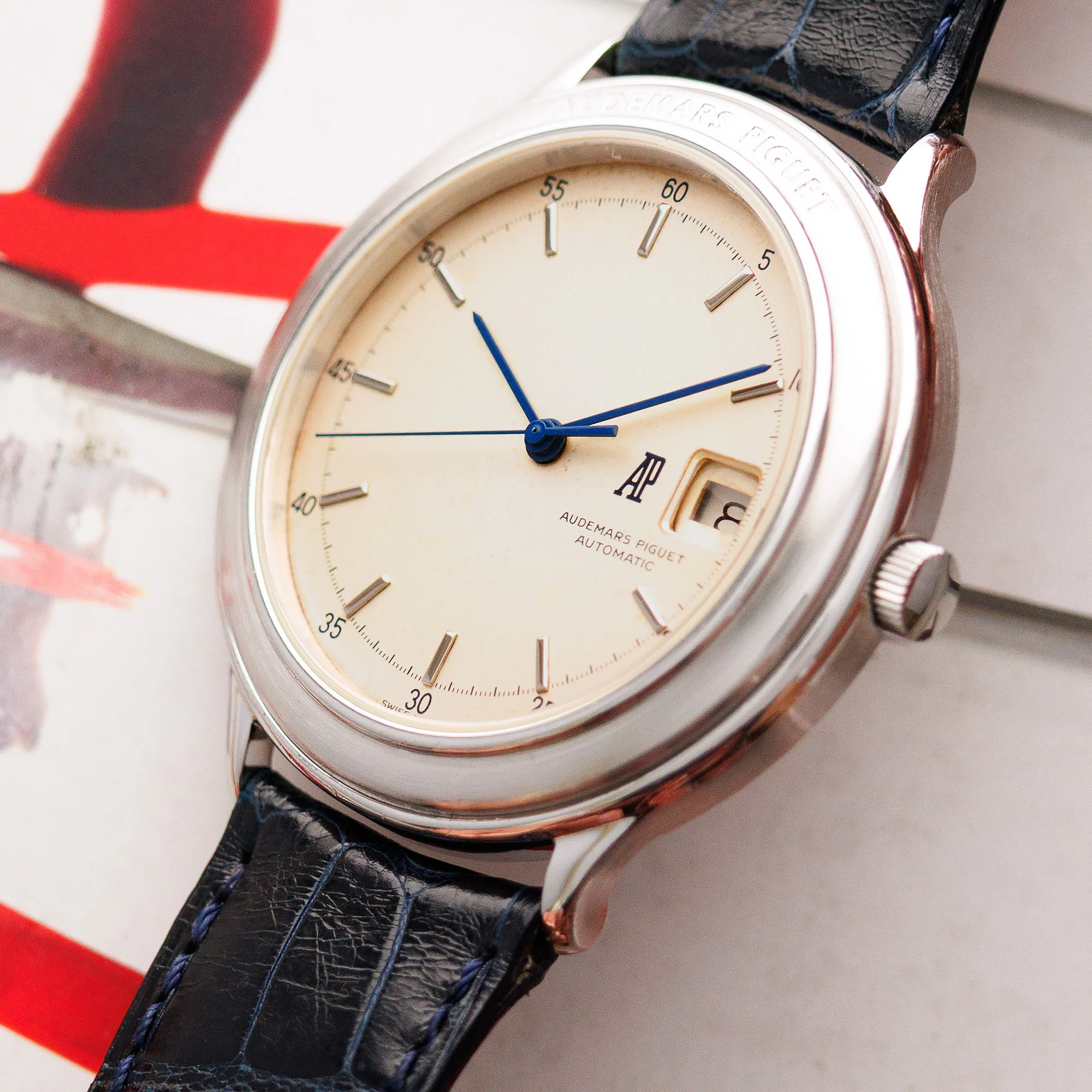 Audemars Piguet Steel Automatic Huitieme Watch Ref. 14593 - Image 2