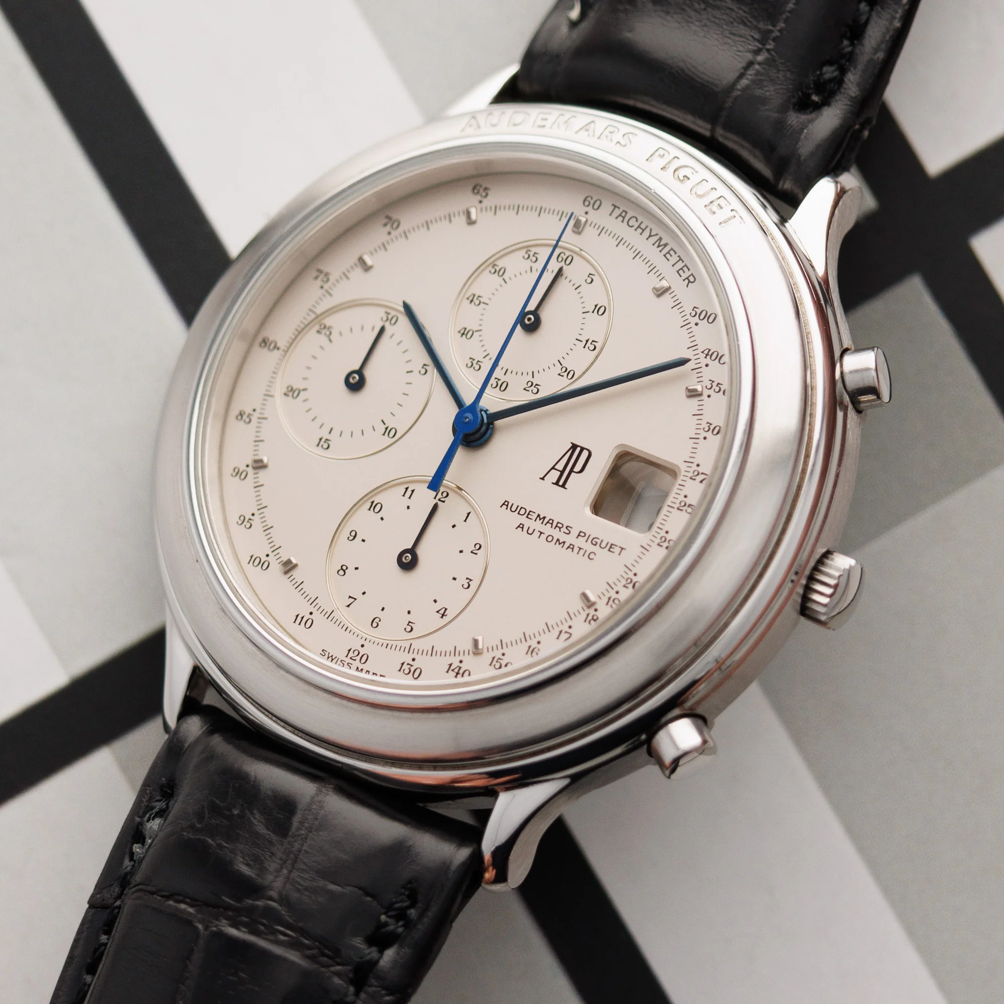 Audemars Piguet Steel Huitieme Chronograph Ref. 25644 - Image 2