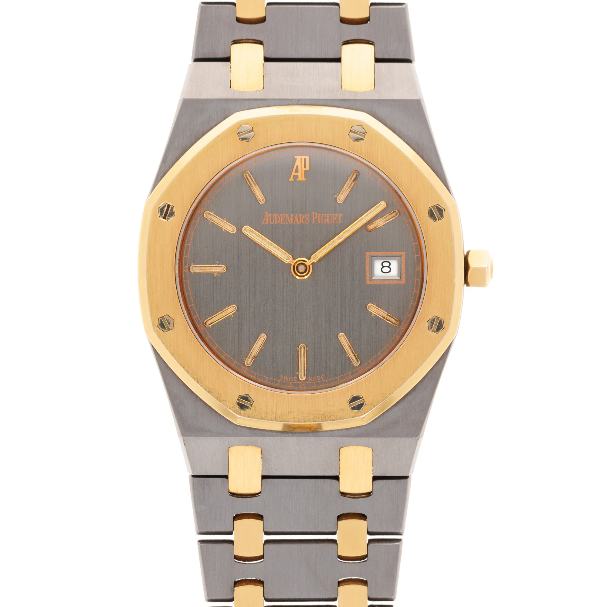 Audemars Piguet Tantalum and Rose Gold Royal Oak Watch Ref. 56175
