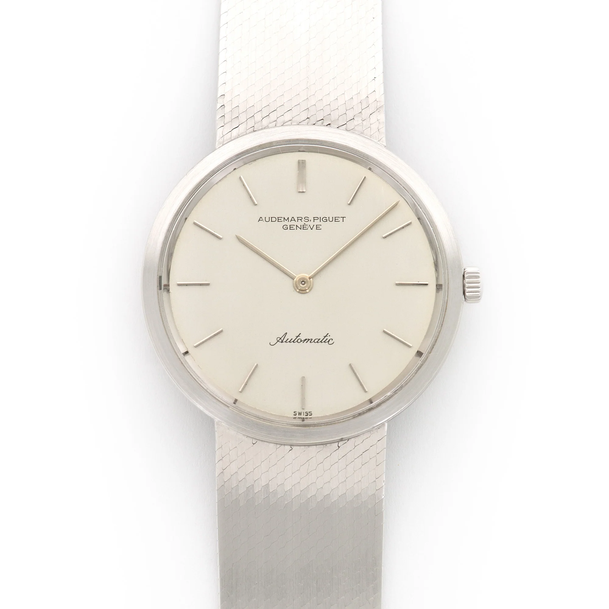 Audemars Piguet White Gold Automatic Watch