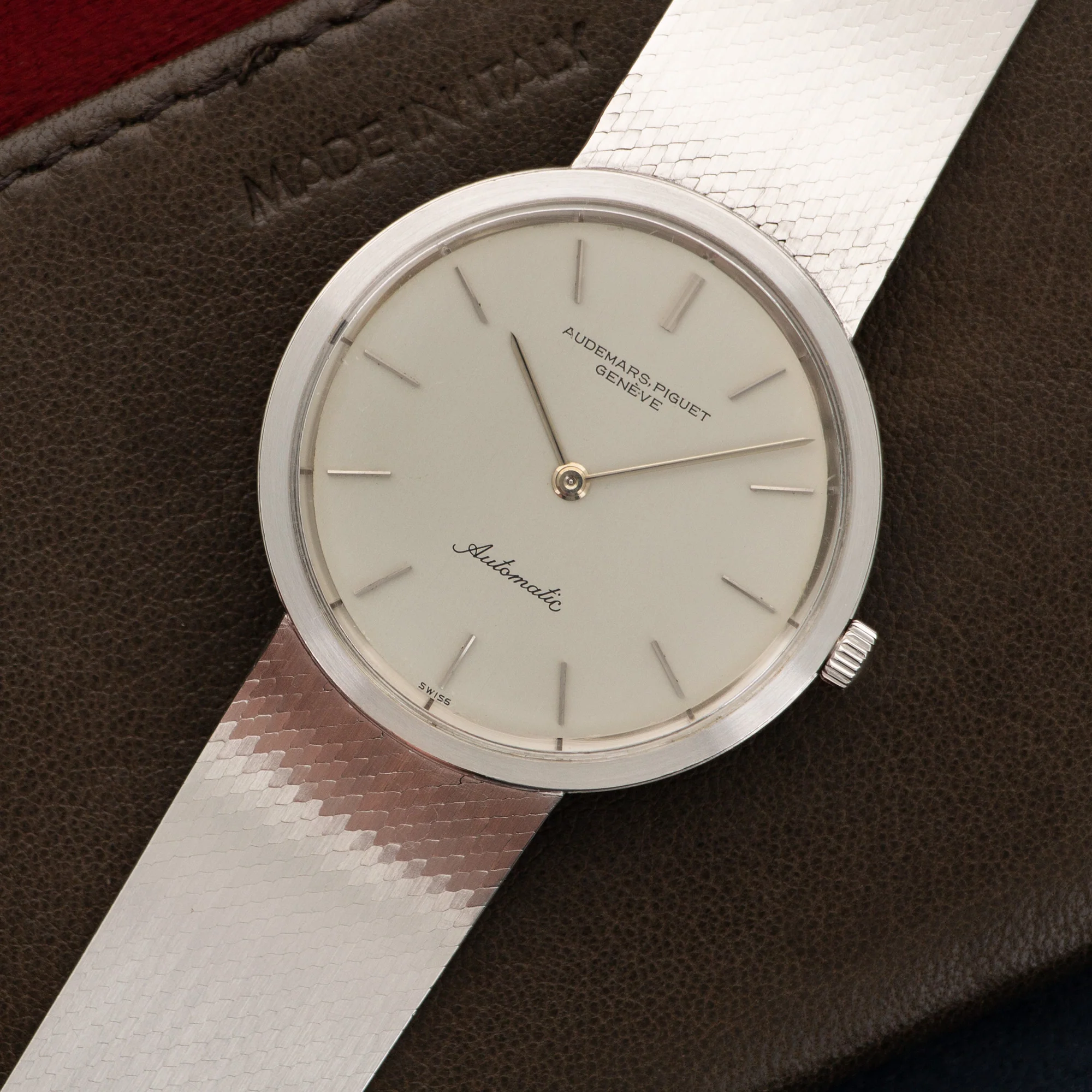 Audemars Piguet White Gold Automatic Watch - Image 2