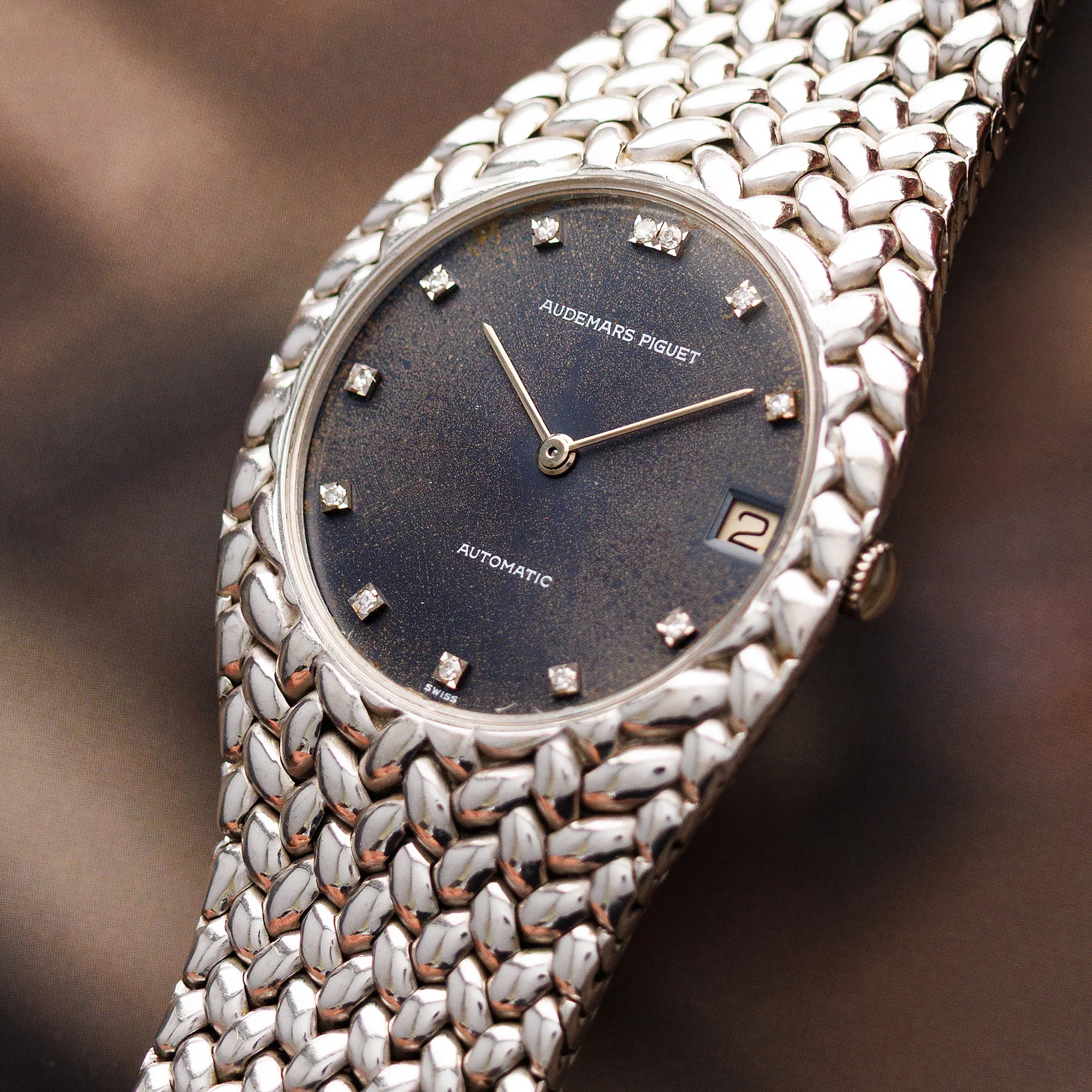 Audemars Piguet White Gold Cobra Automatic Watch Ref. 5403 - Image 2