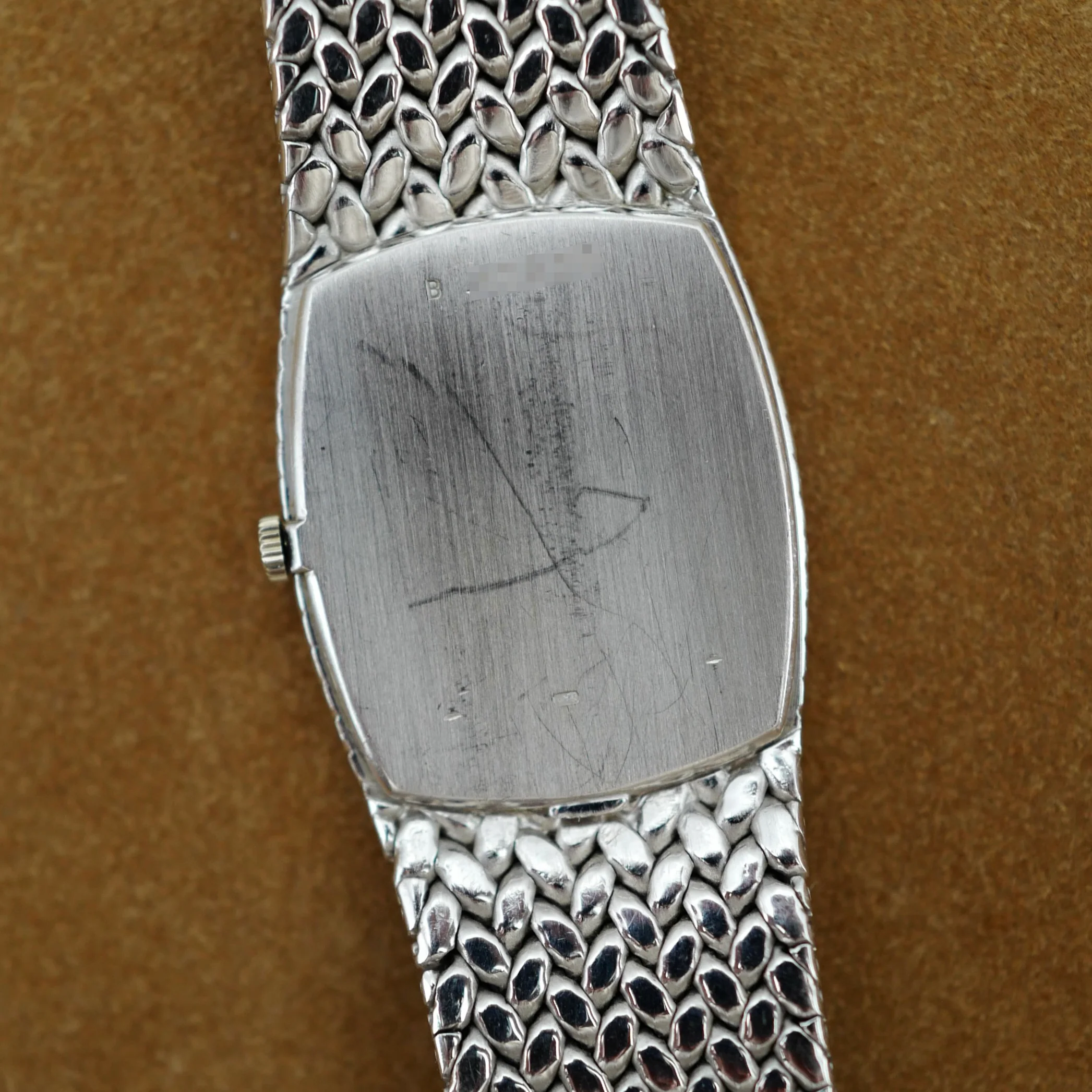 Audemars Piguet White Gold Cobra-style Bracelet Watch - Image 5
