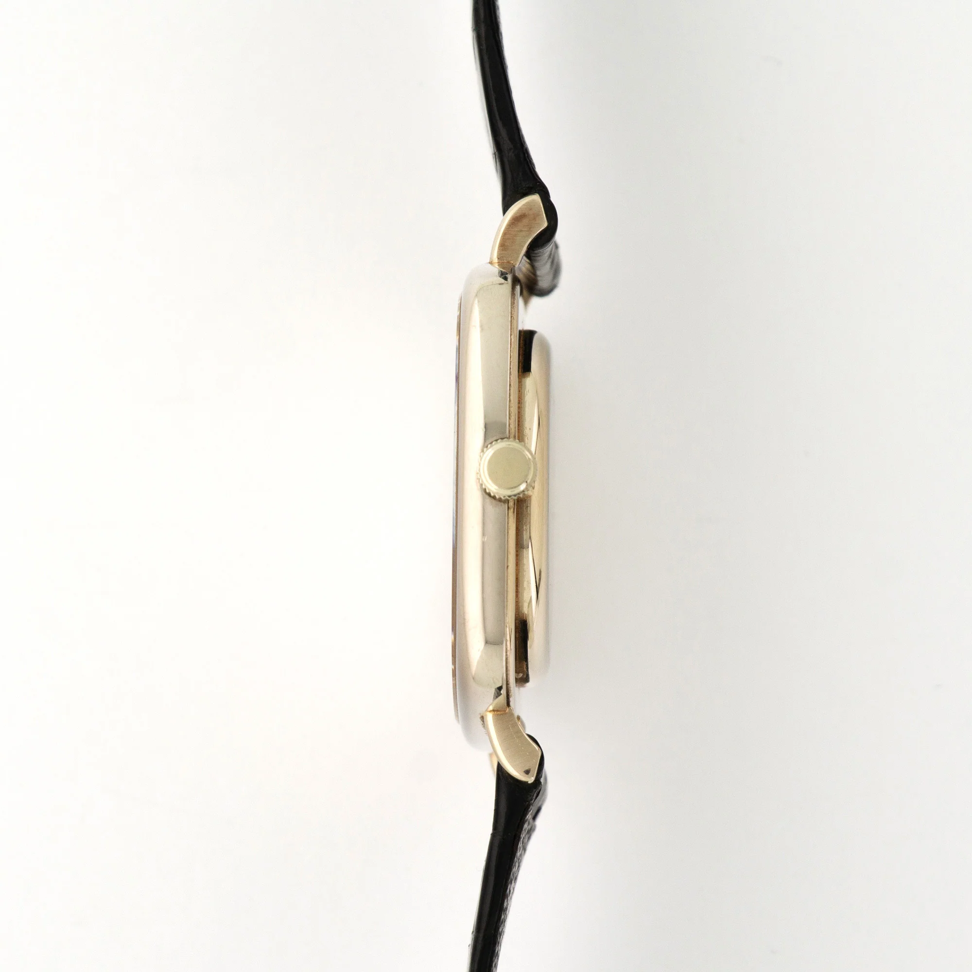 Audemars Piguet White Gold Cushion-Shaped Strap Watch - Image 3