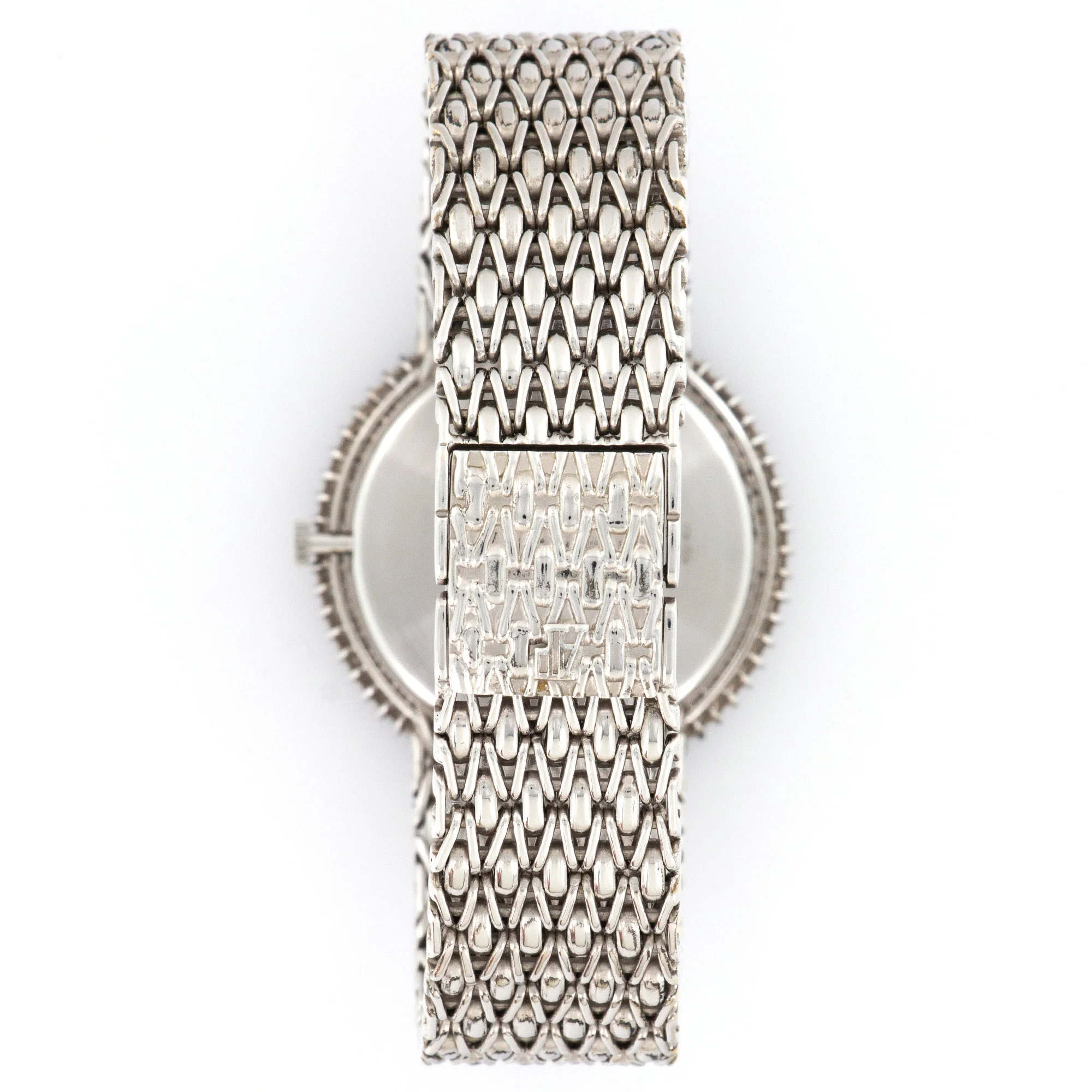 Audemars Piguet White Gold Diamond Bracelet Watch - Image 5