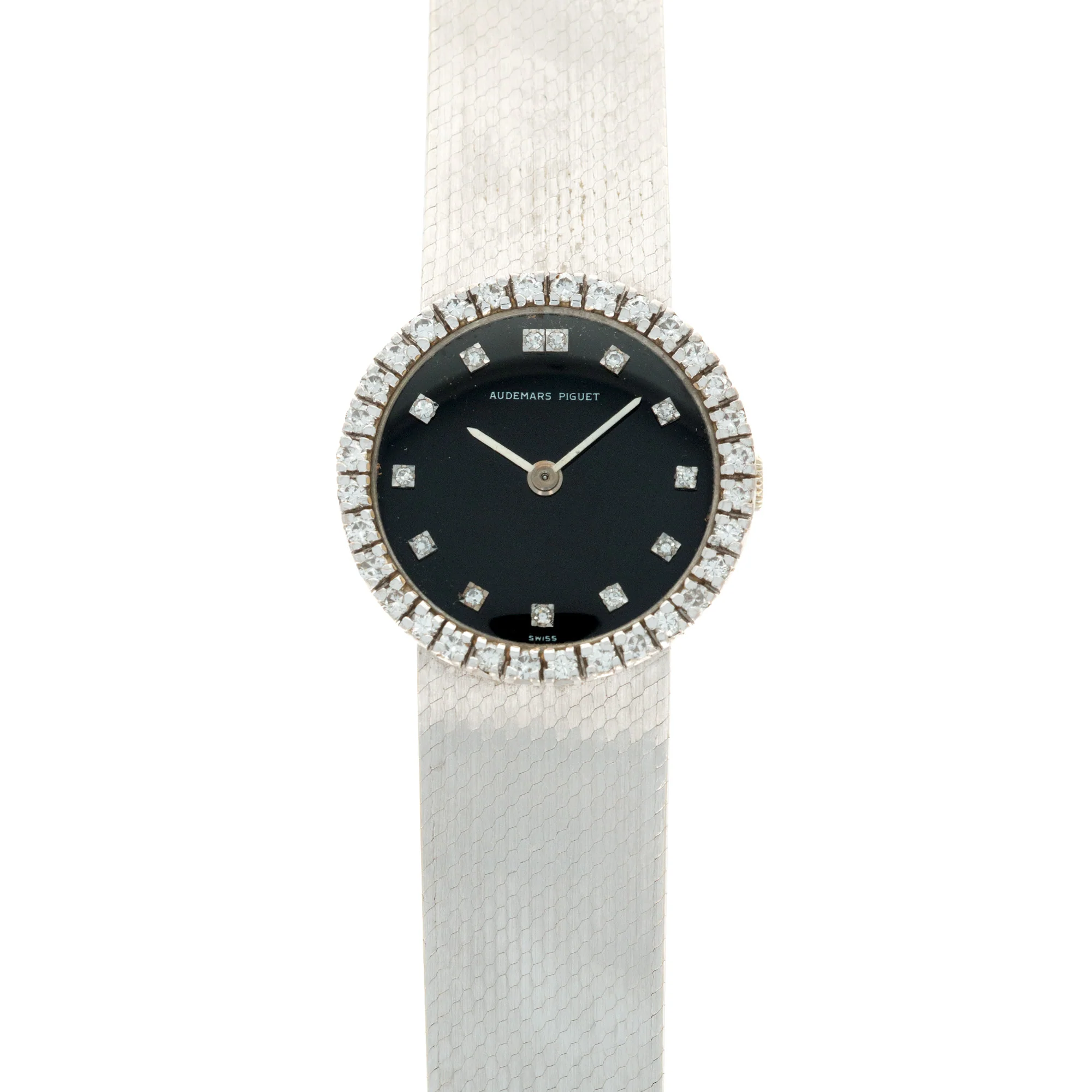 Audemars Piguet White Gold Diamond Watch
