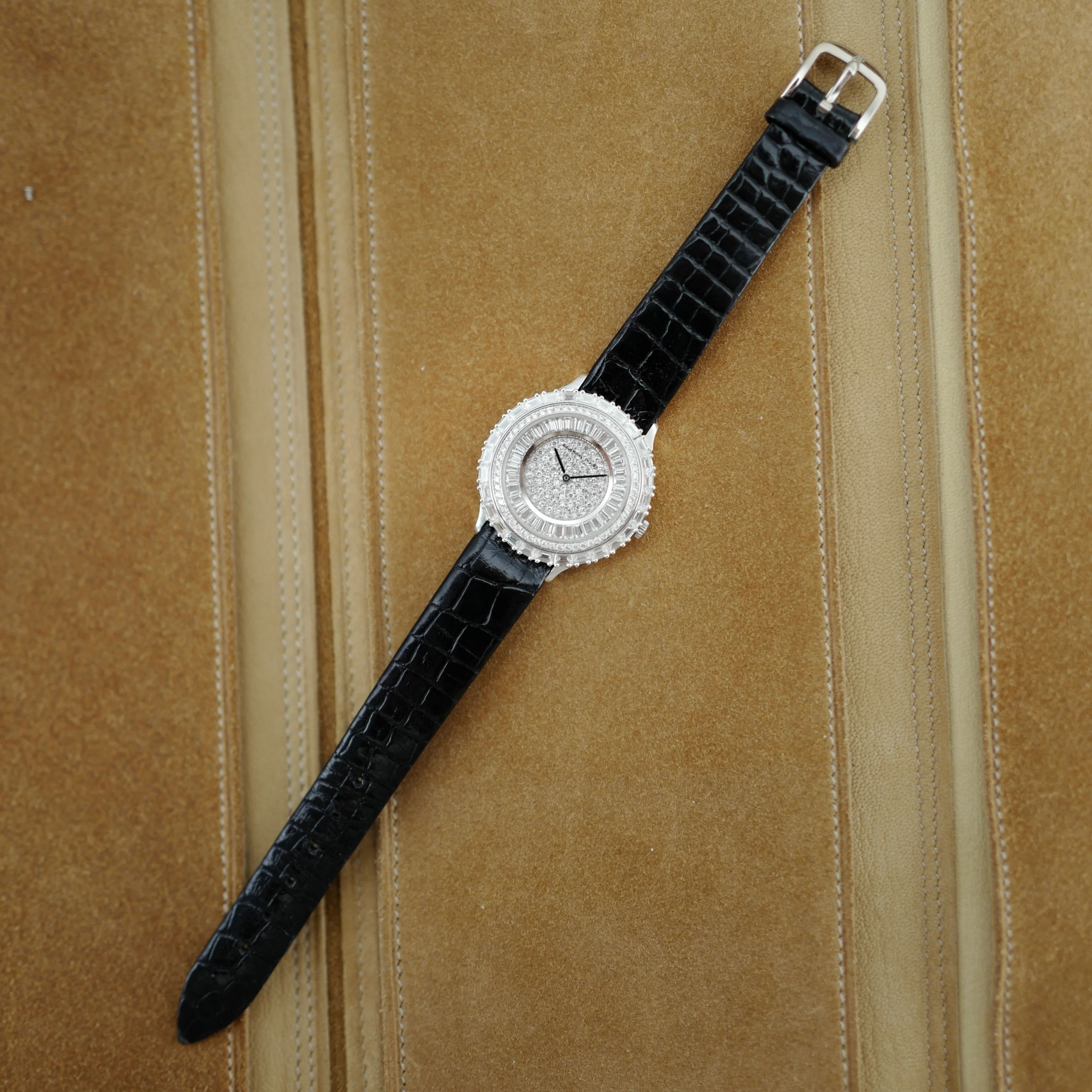 Audemars Piguet White Gold Diamond Watch - Image 6