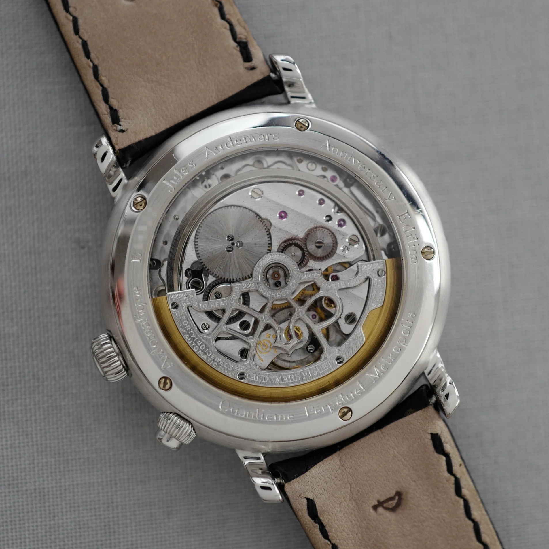 Audemars Piguet White Gold Quantieme Perpetual Metropolis, Anniversary Edition - Image 5