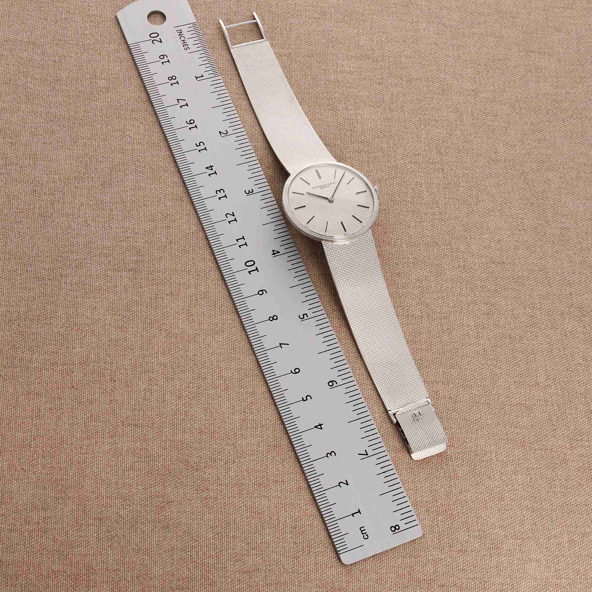 Audemars Piguet White Gold Round Watch Ref. 5266 - Image 6