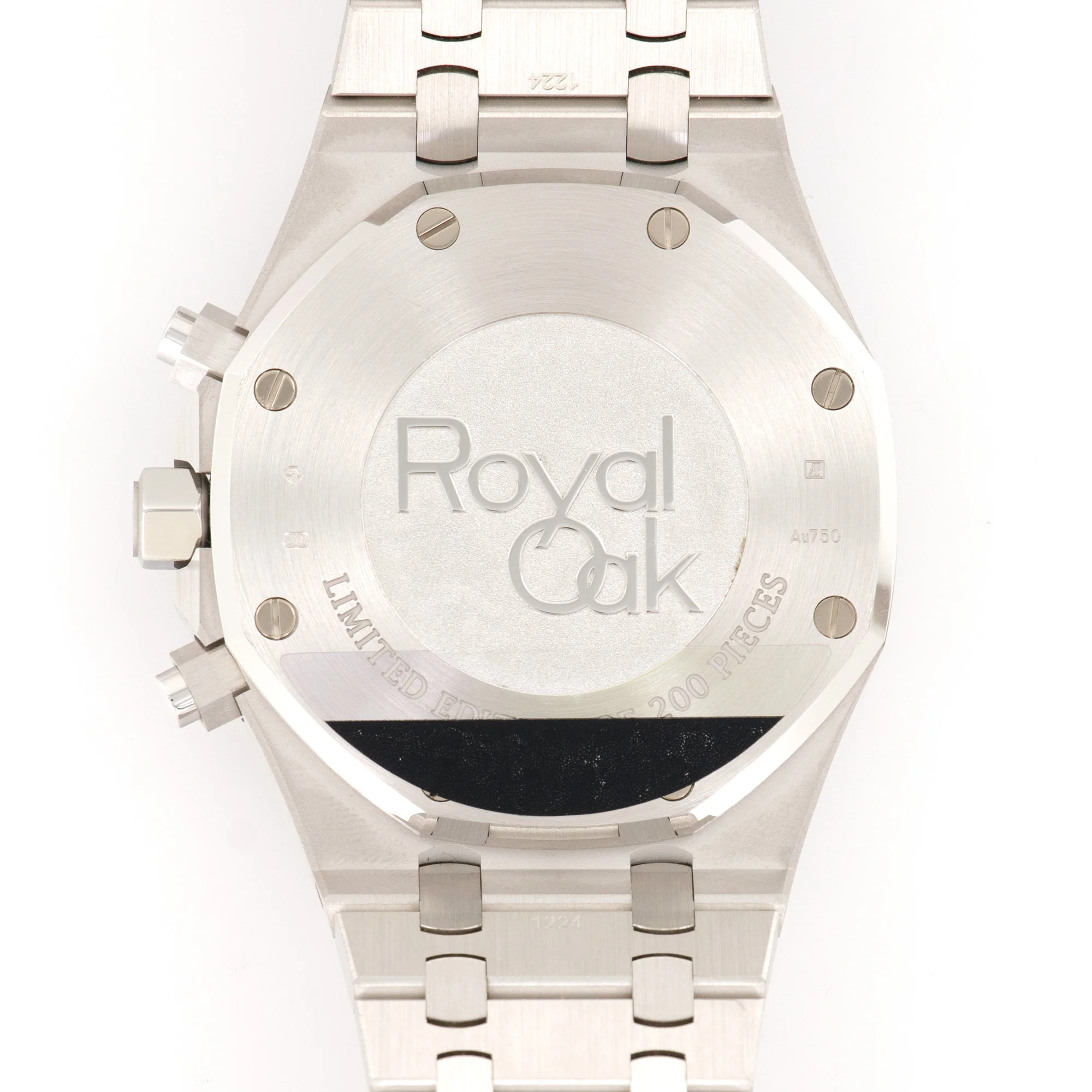 Audemars Piguet White Gold Royal Oak Chronograph Frosted Watch Ref. 26331 - Image 4