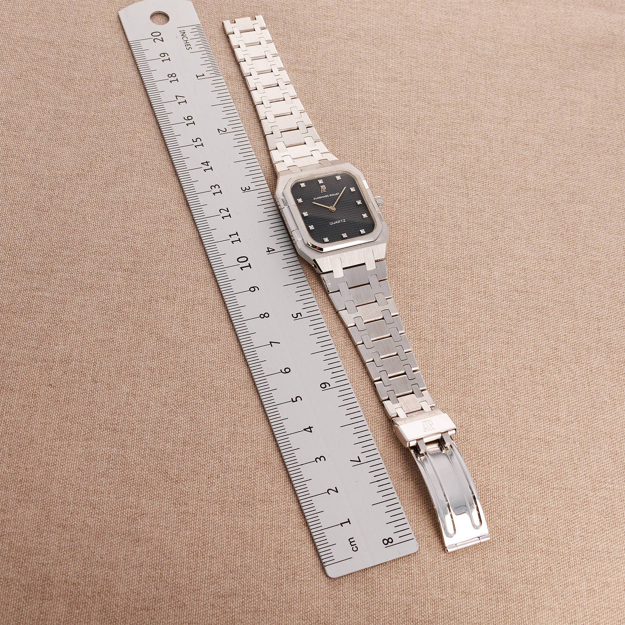 Audemars Piguet White Gold Royal Oak Watch Ref. 6005 - Image 8