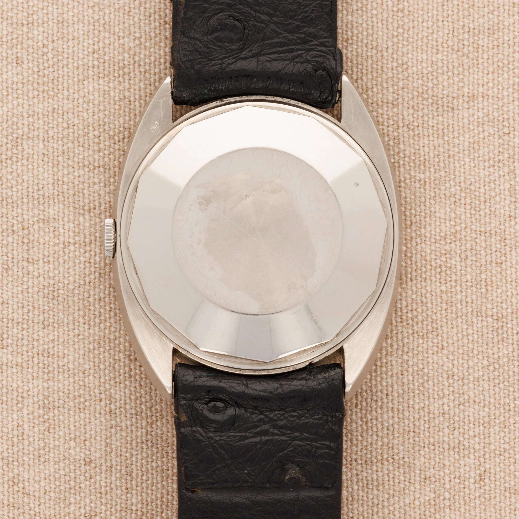 Audemars Piguet White Gold Tonneau Watch - Image 3