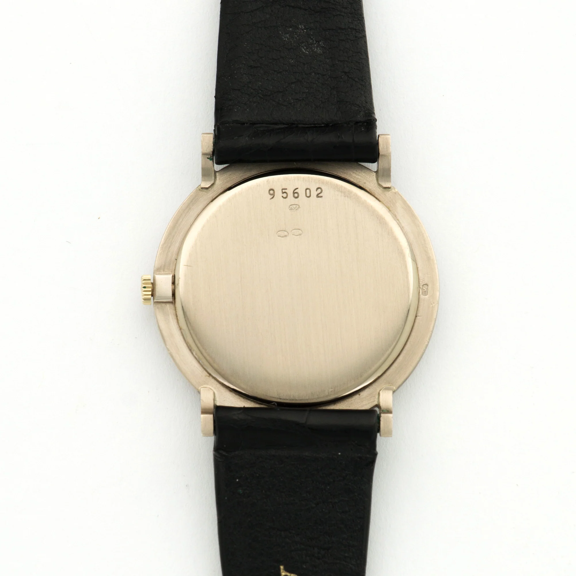 Audemars Piguet White Gold Ultra-Thin Strap Watch - Image 4
