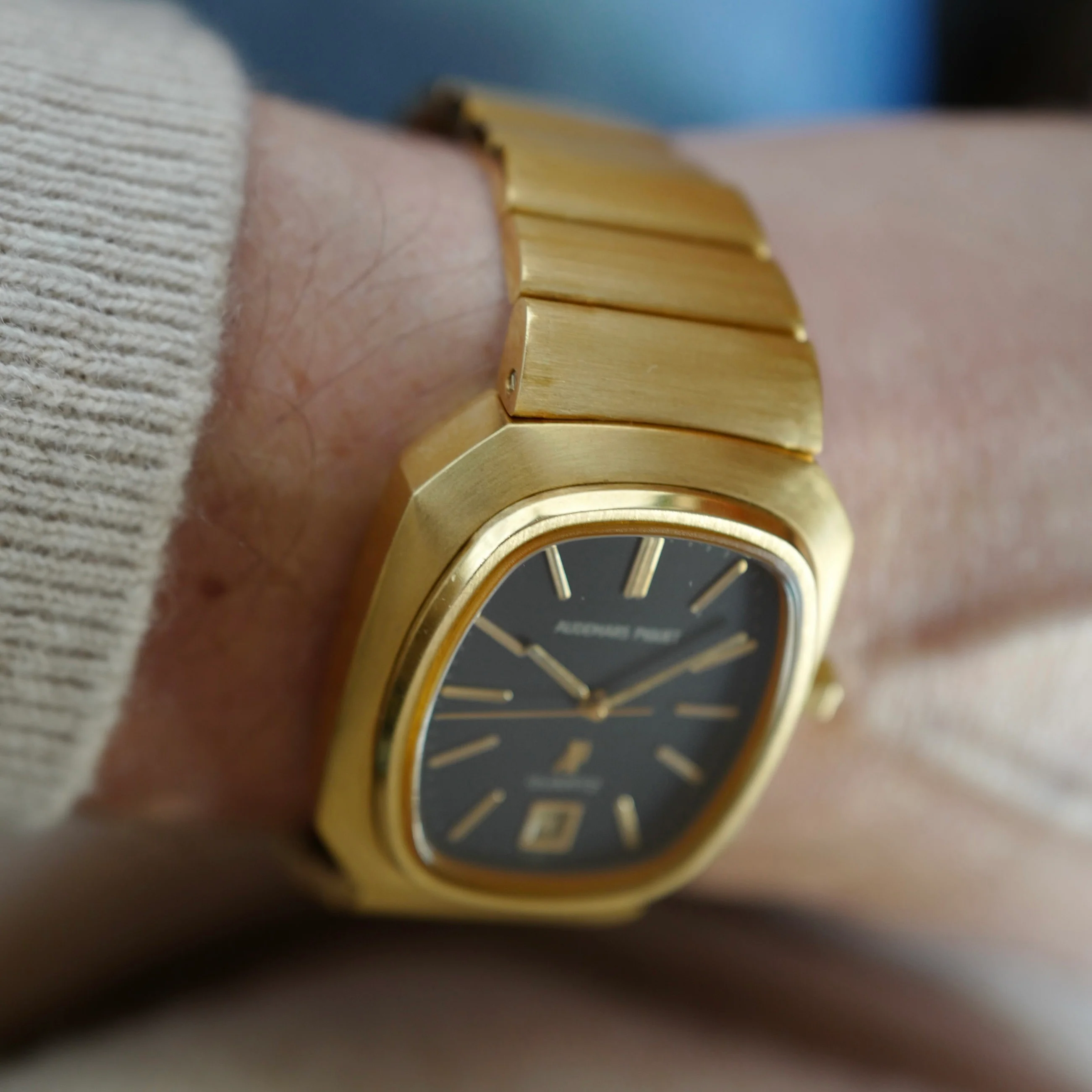 Audemars Piguet Yellow Gold Beta 21 Watch Ref. 6001 - Image 7