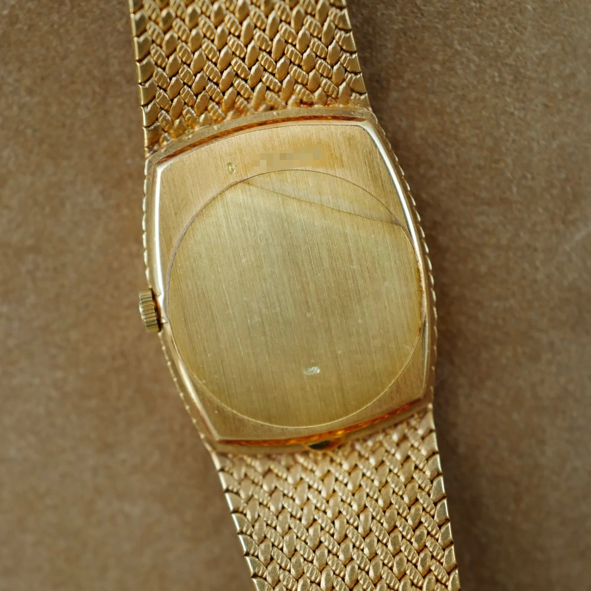 Audemars Piguet Yellow Gold Bracelet Watch with Diamond Markers - Image 6