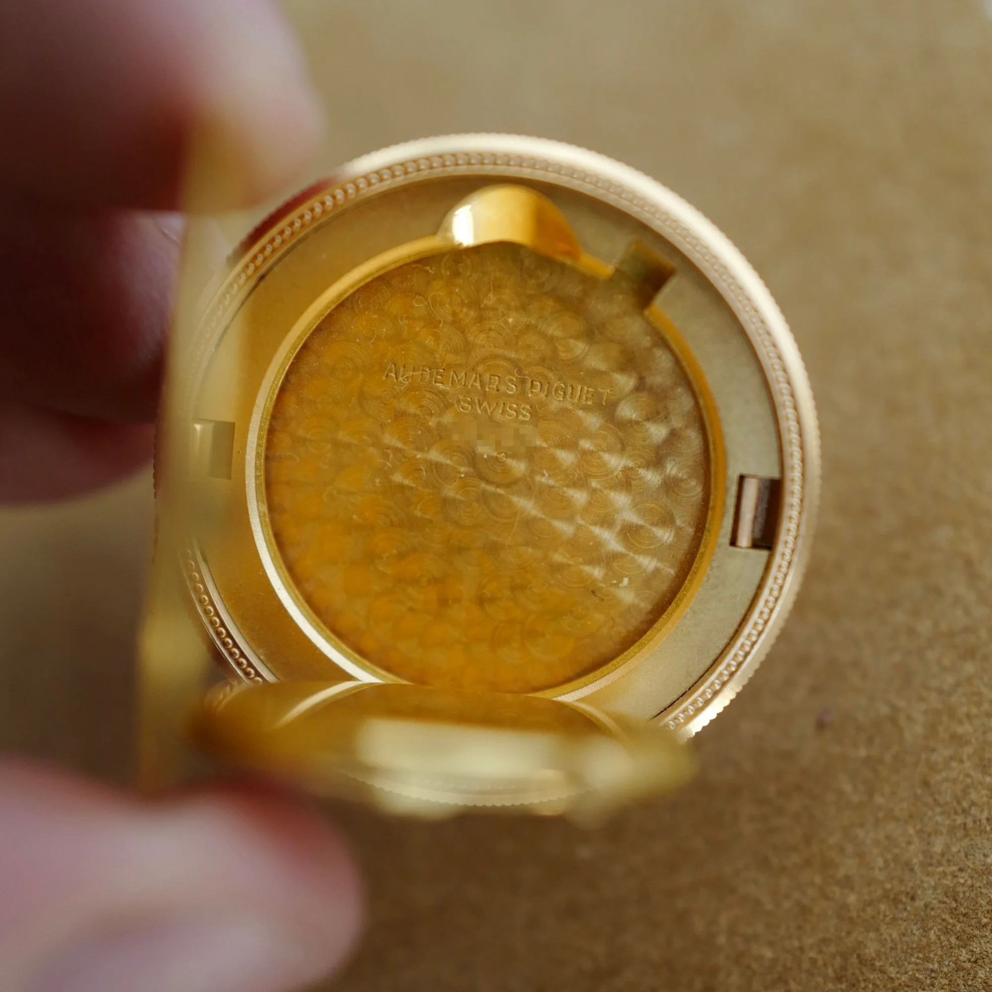 Audemars Piguet Yellow Gold Coin Watch (New Arrival) - Image 4