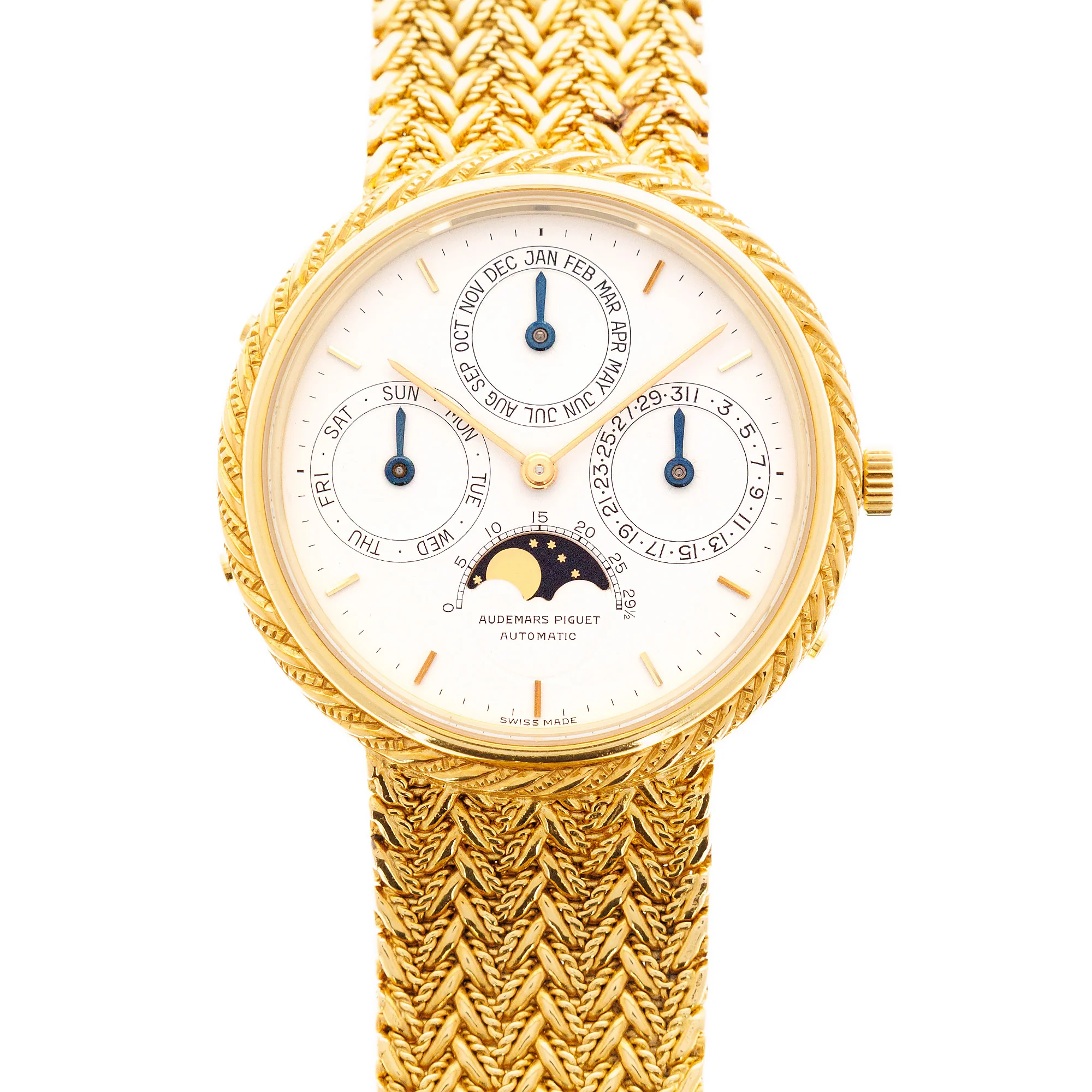 Audemars Piguet Yellow Gold Quantieme Perpetual Watch Ref. 5549