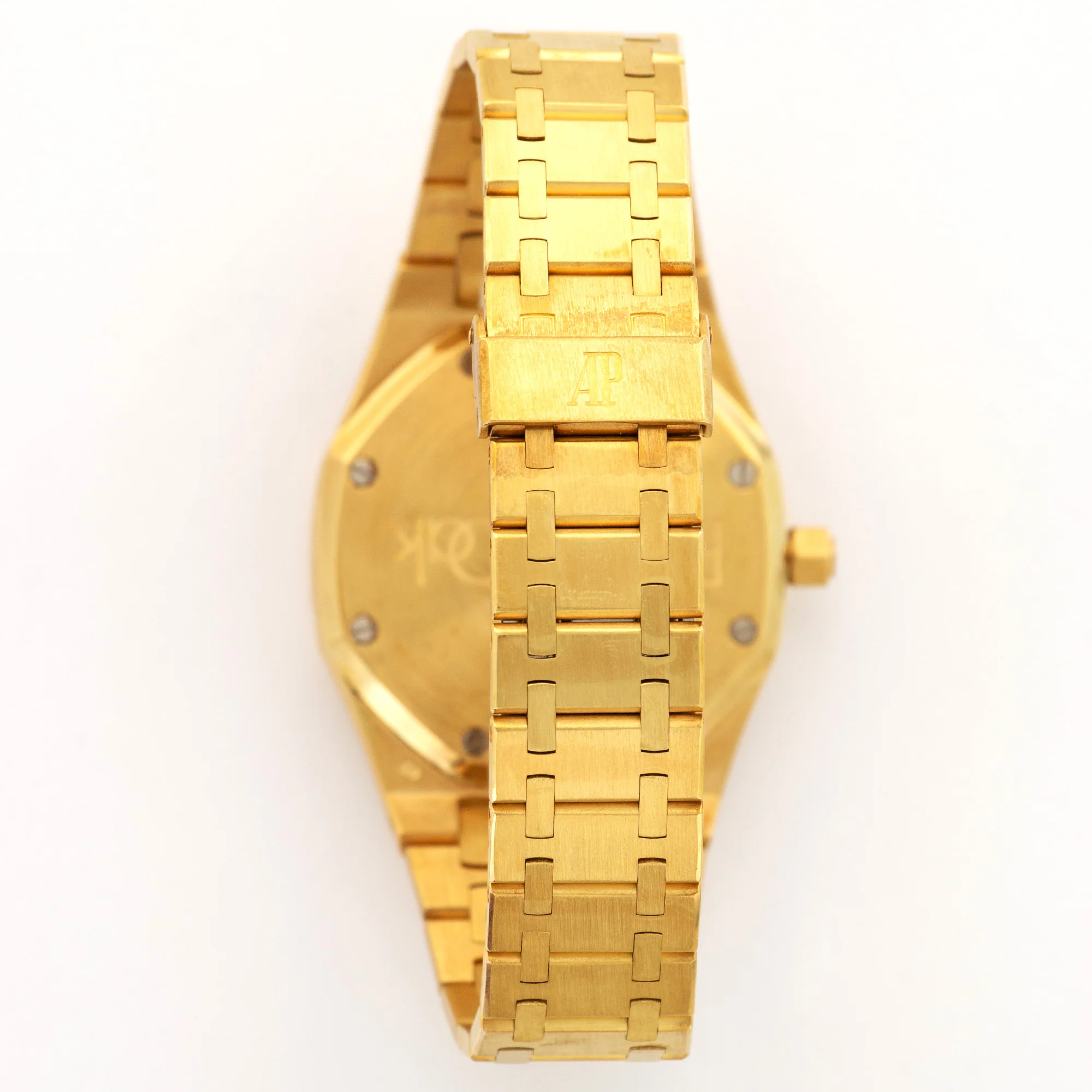 Audemars Piguet Yellow Gold Royal Oak Moonphase Day Date Watch - Image 5