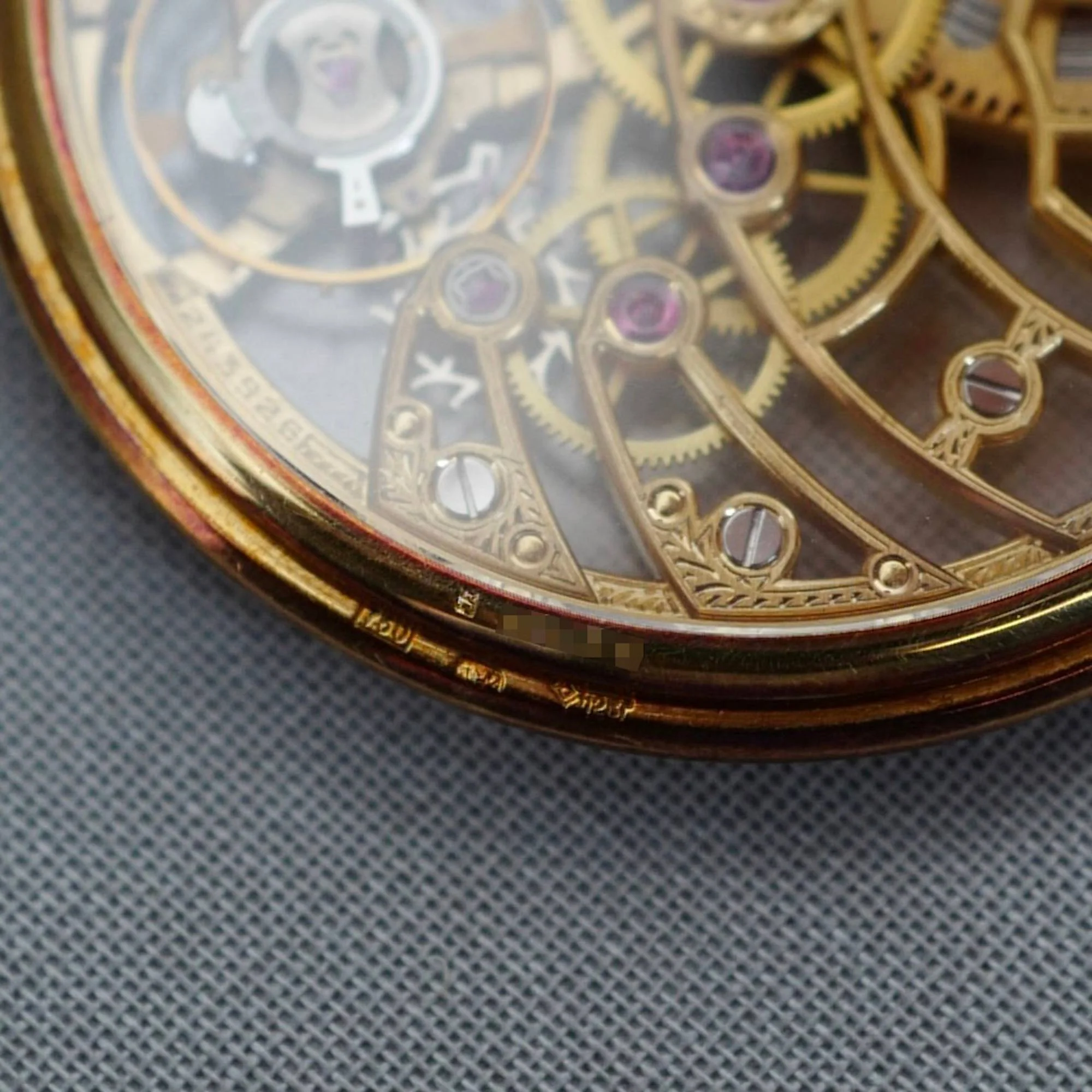 Audemars Piguet Yellow Gold Skeletonized Pocket Watch - Image 5