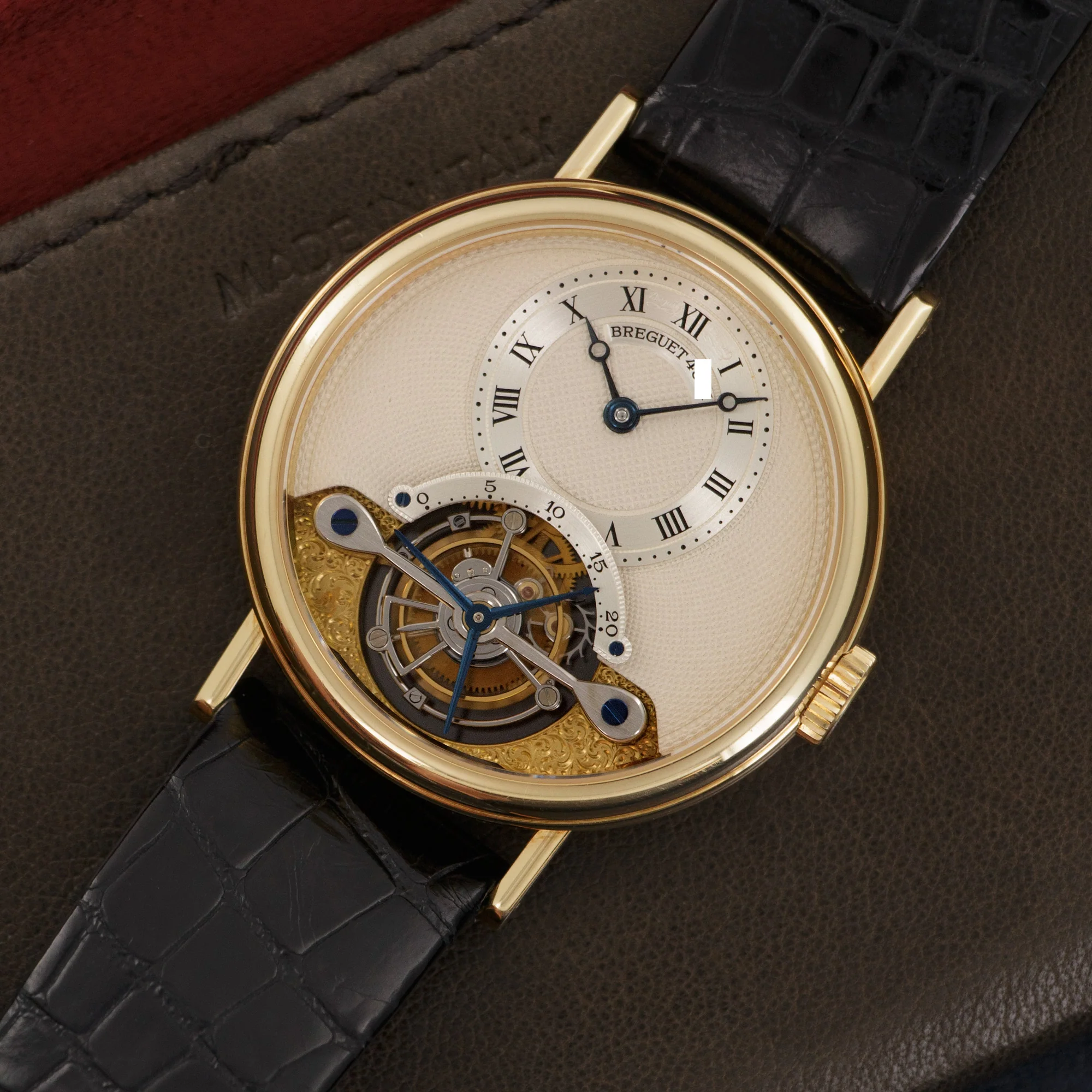 Breguet Yellow Gold Messidor Tourbillon Watch Ref. 3350 - Image 2