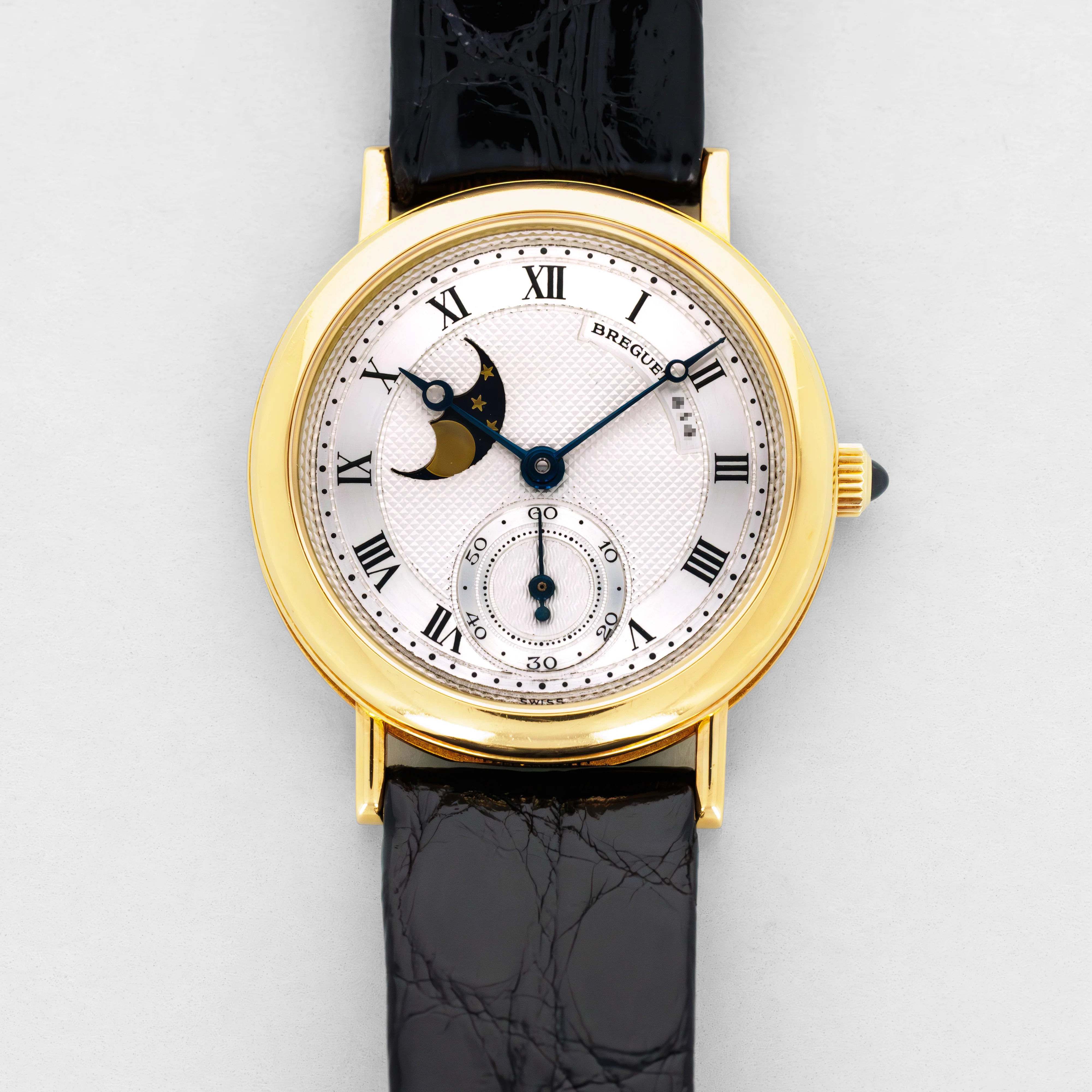 Breguet Yellow Gold Moonphase Watch