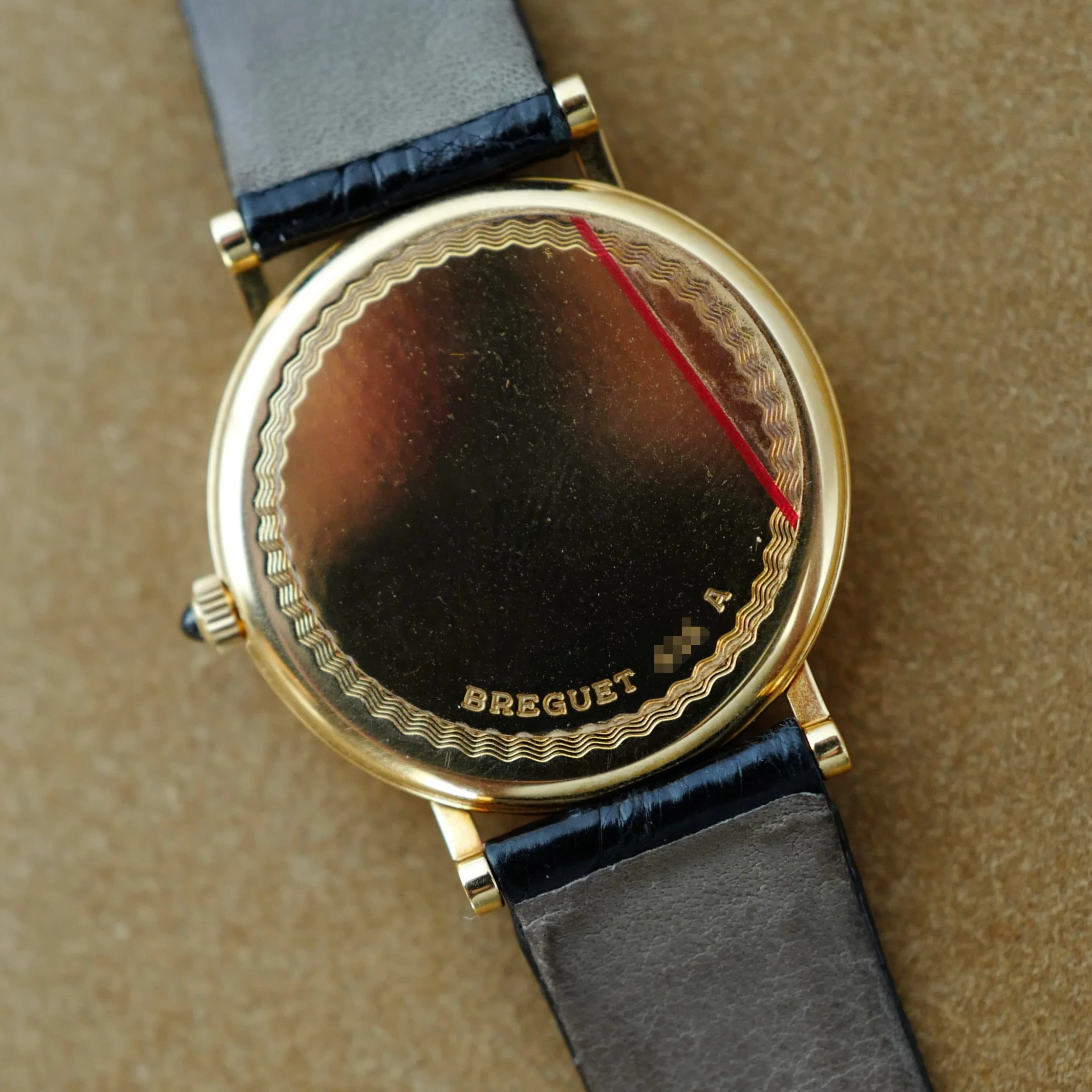 Breguet Yellow Gold Moonphase Watch - Image 5